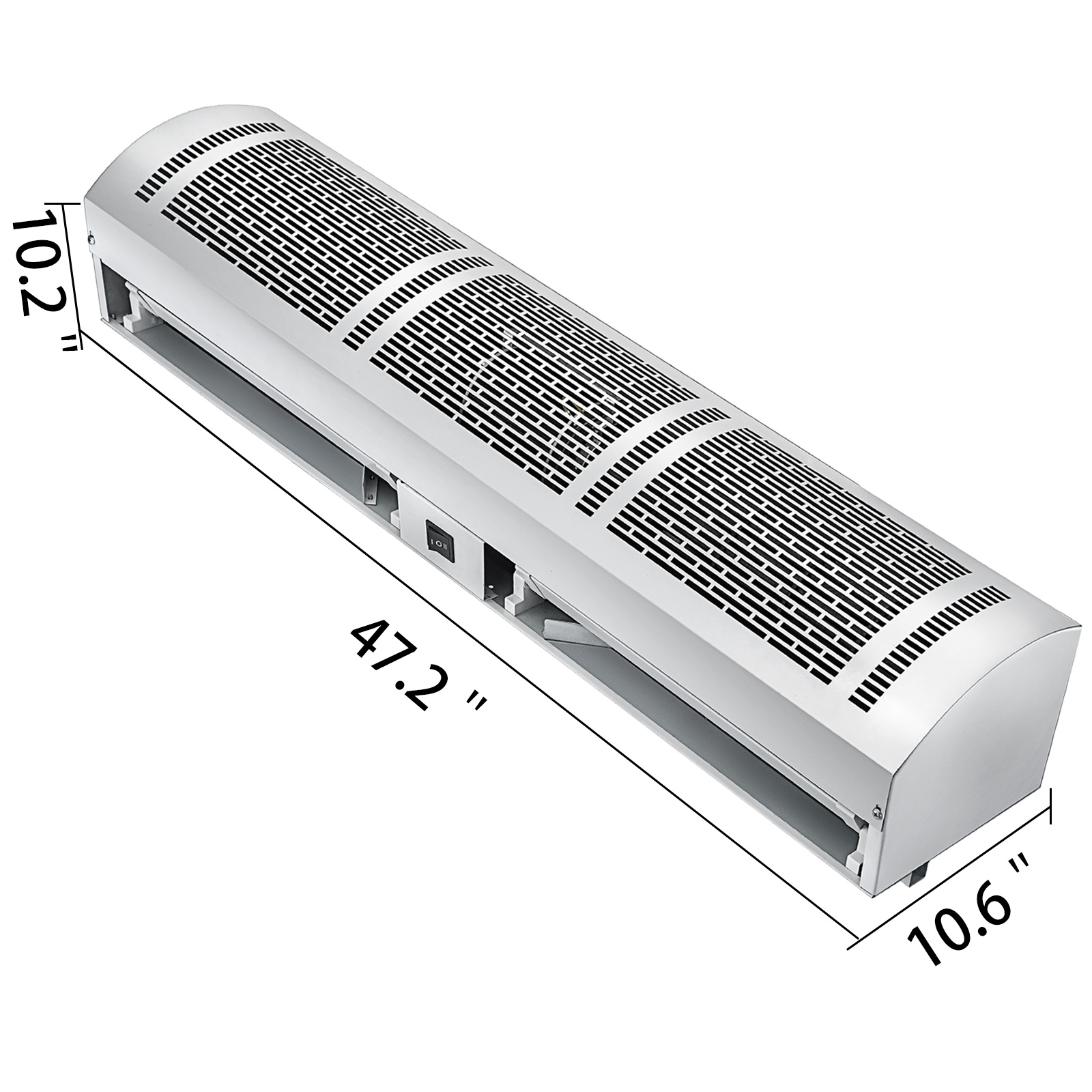 47 35.4 and 59 Inch Commercial Air Curtain Door Air Volume w/ Switch -110V 39 