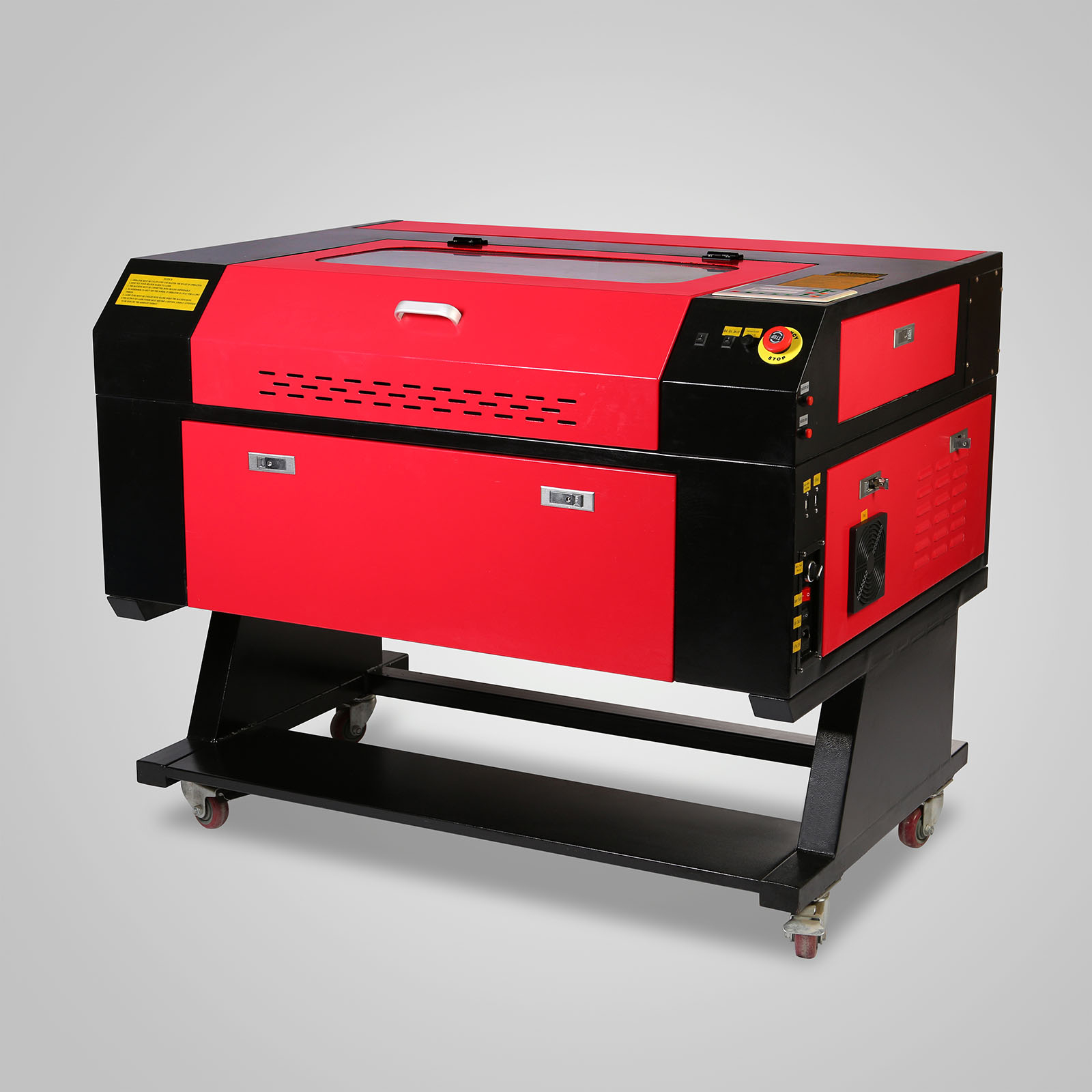 60W CO2 Laser Engraving Engraver Machine Cutter Wood Cutting 700*500mm