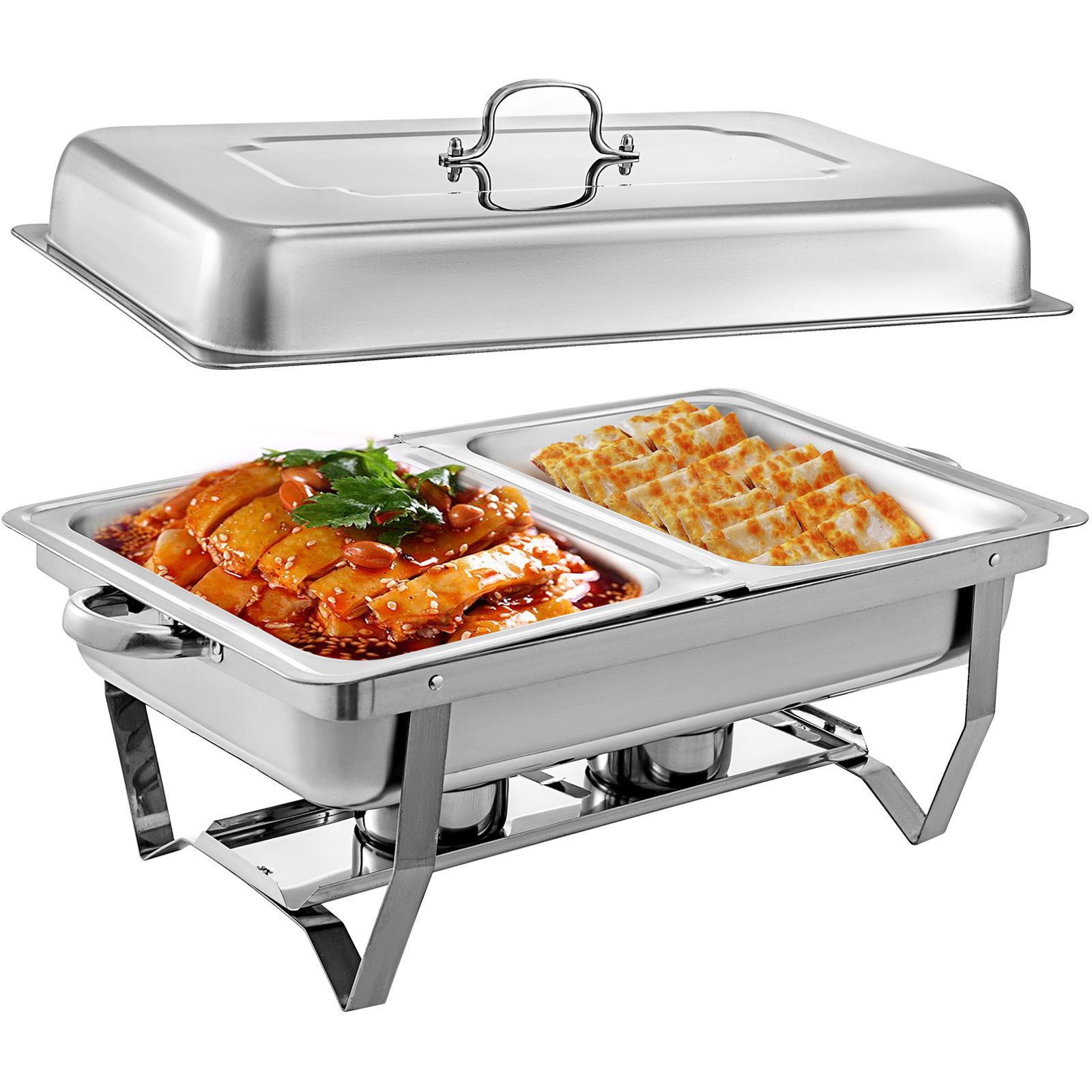 Stainless Steel Chafing Dishes L With Inserts Chafer Buffet