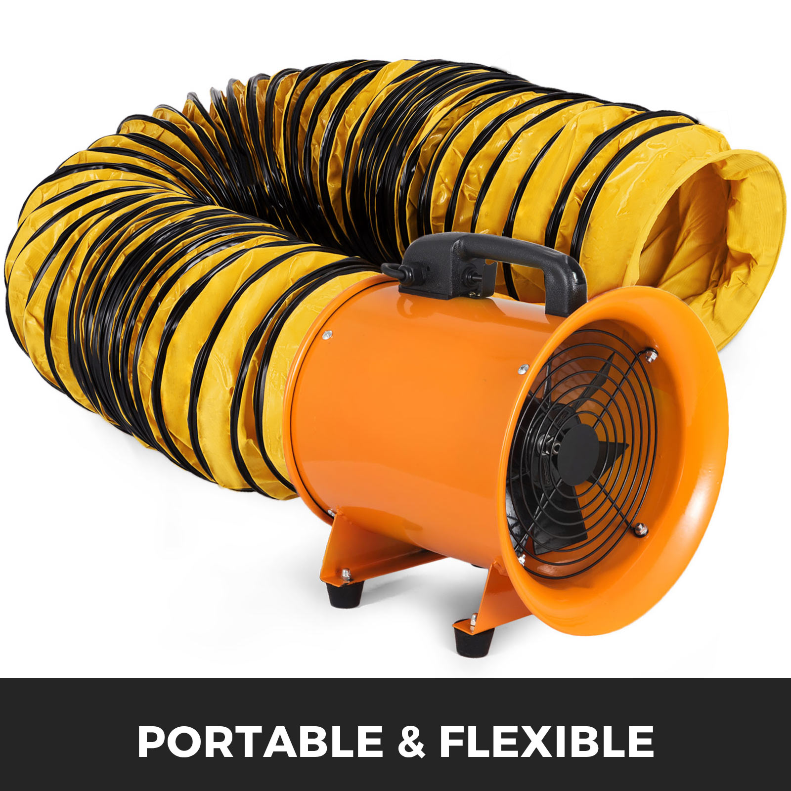 PVC flexible ducting industrial portable ventilator extractor hose heavy duty