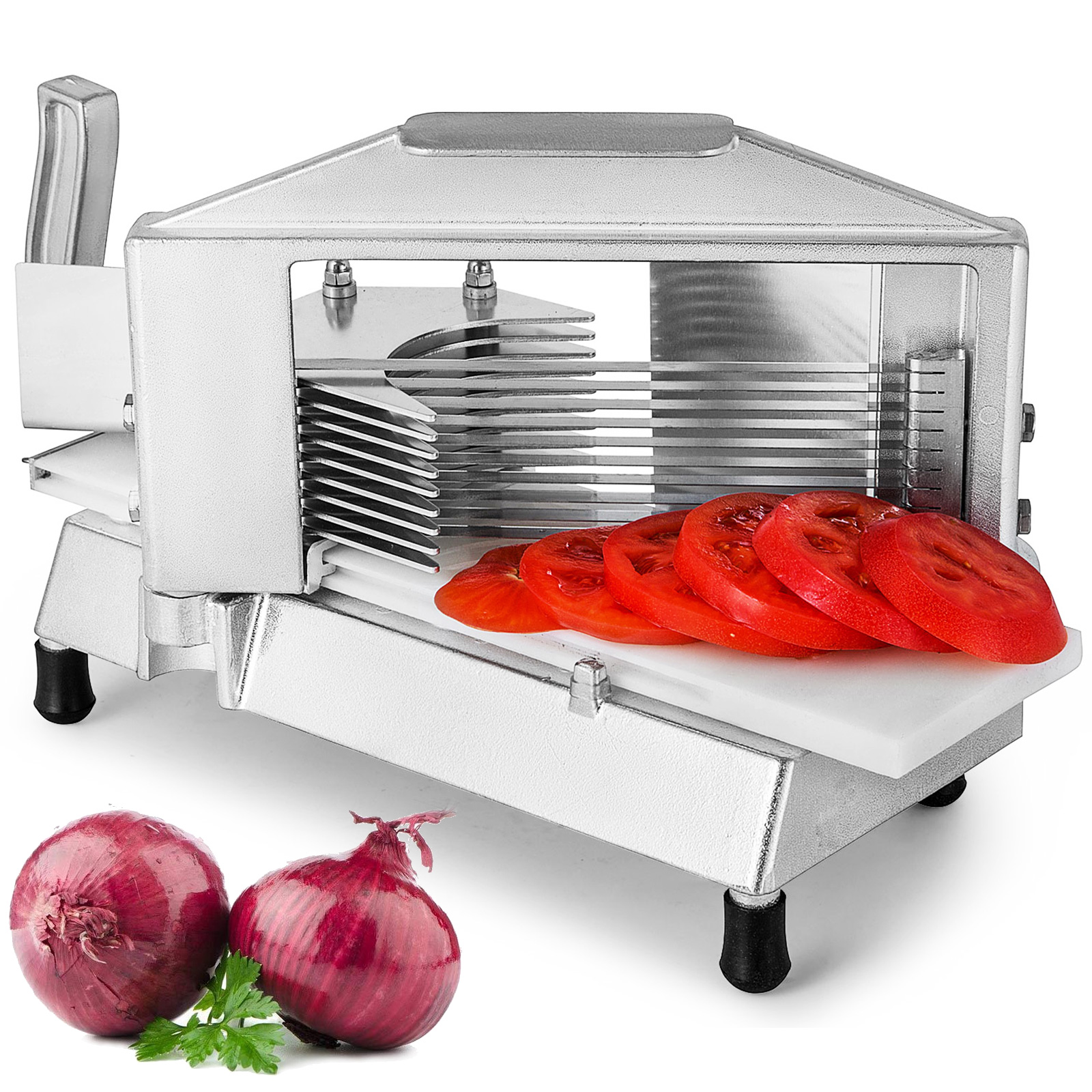 VEVOR Commercial Tomato Slicer Cutter Fruit Dicer 3/16 Manual