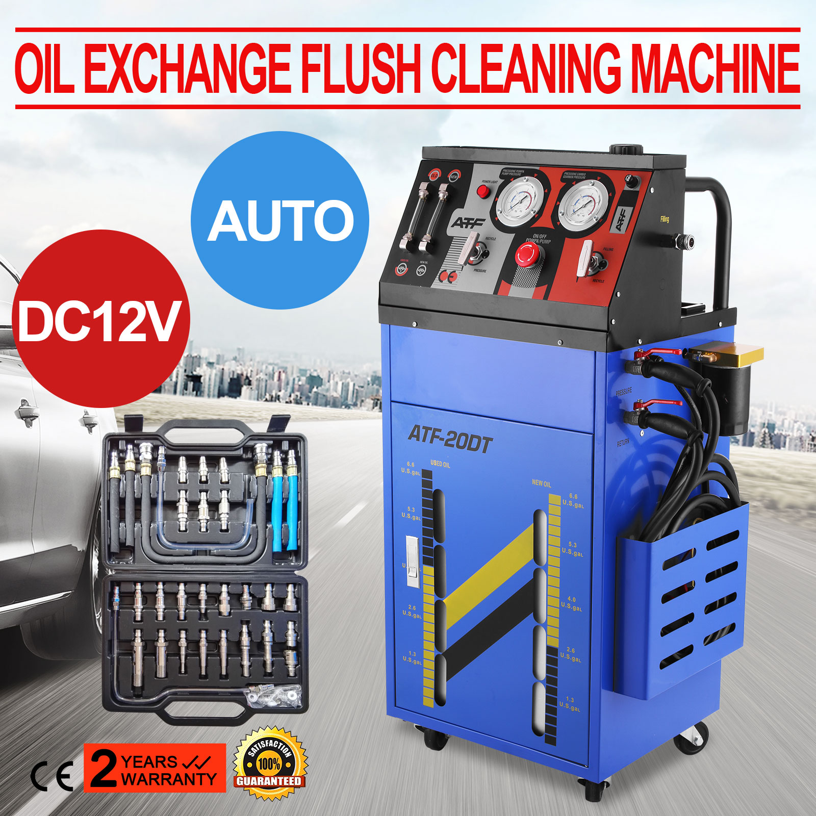 12v Auto Transmission Fluid Oil Exchange Flush Machine ...