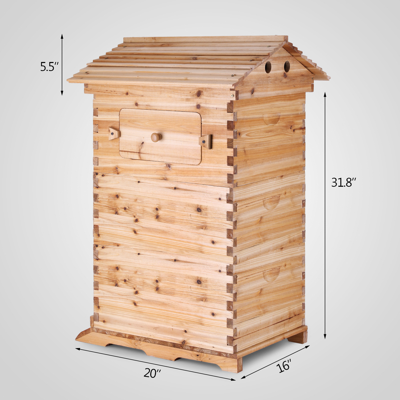 thumbnail 74 - 8 Styles Beehive Frames Beekeeping Bee Hive Honey Beehive Box Wood Box House