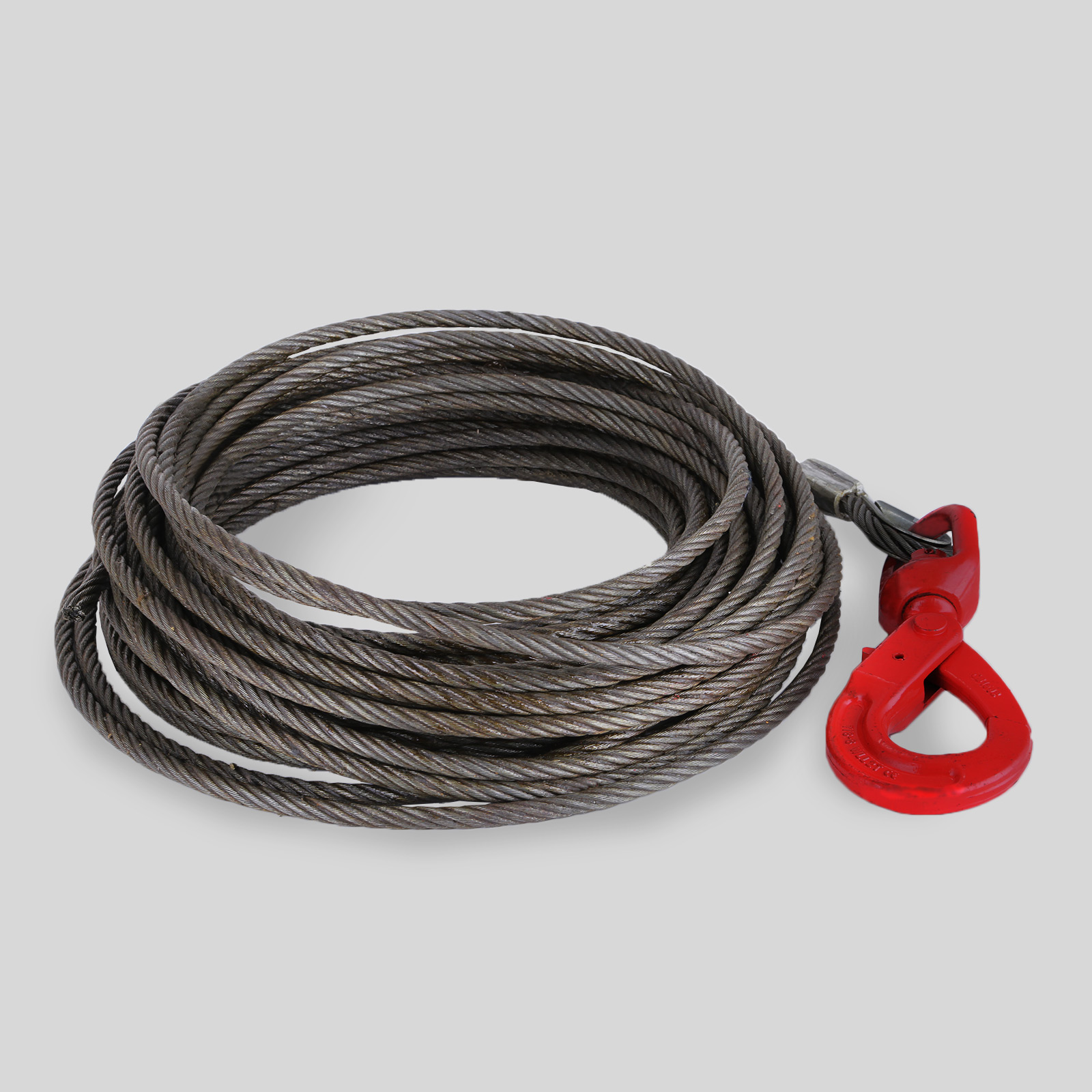75ft VEVOR Winch Cable Replacement 3//8x 75 Wire Rope 4400lbs for Tow Trucks Roll Backs and Wreckers 75ft