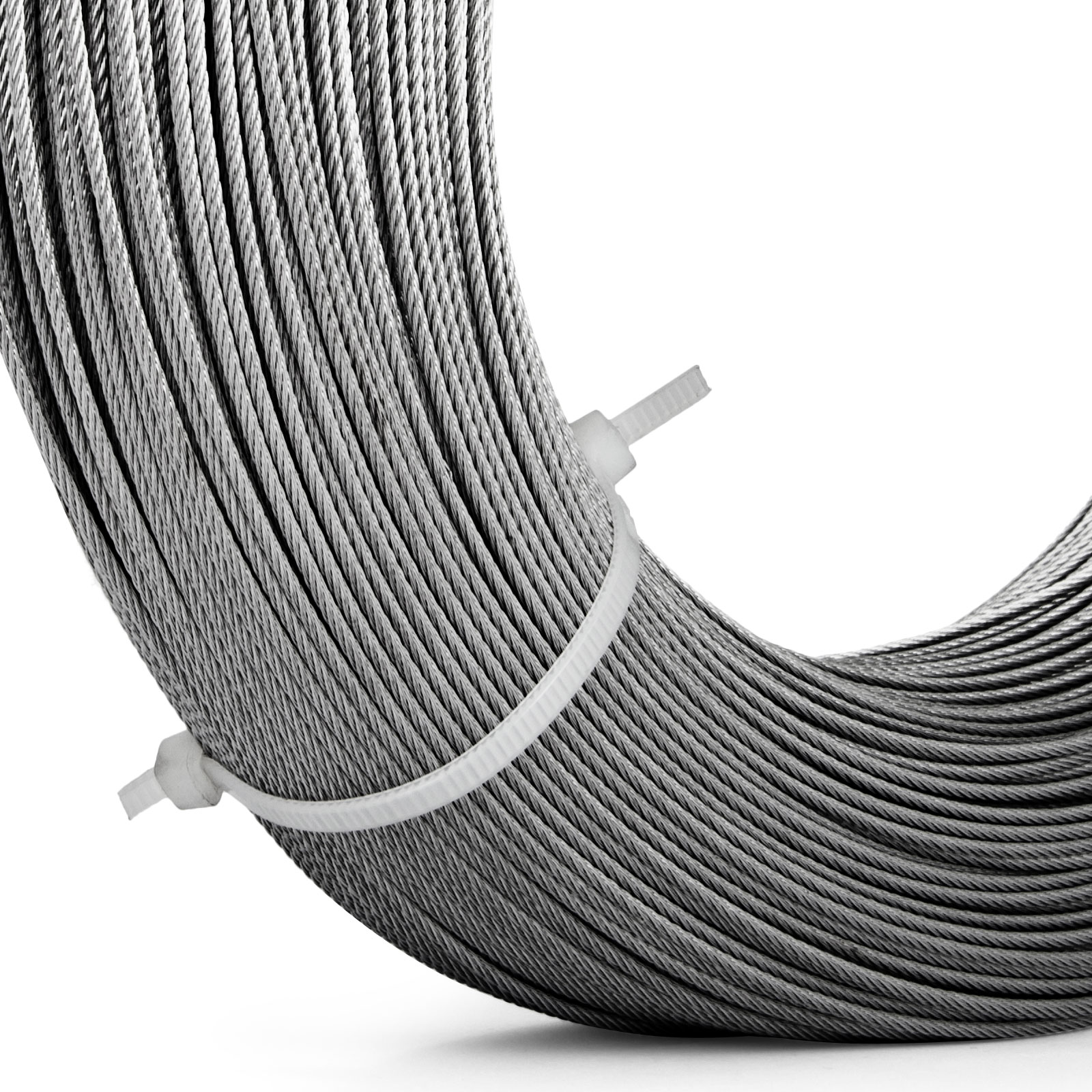 304 Stainless Steel Cable Wire Rope 7x7 Anti-Corrosion Indoor Airline