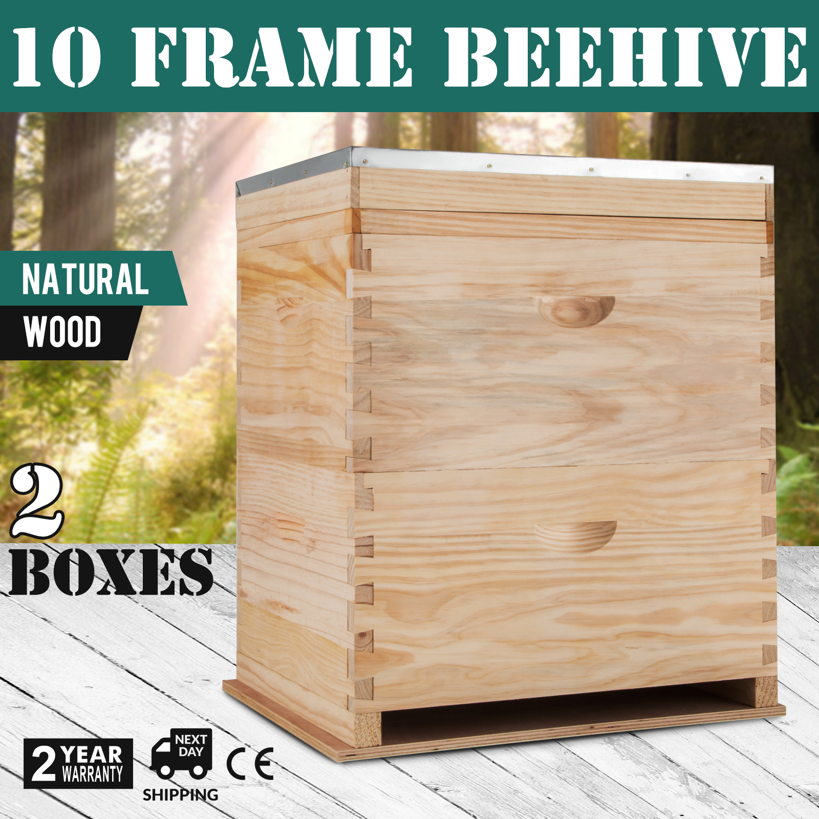 thumbnail 85 - 8 Styles Beehive Frames Beekeeping Bee Hive Honey Beehive Box Wood Box House