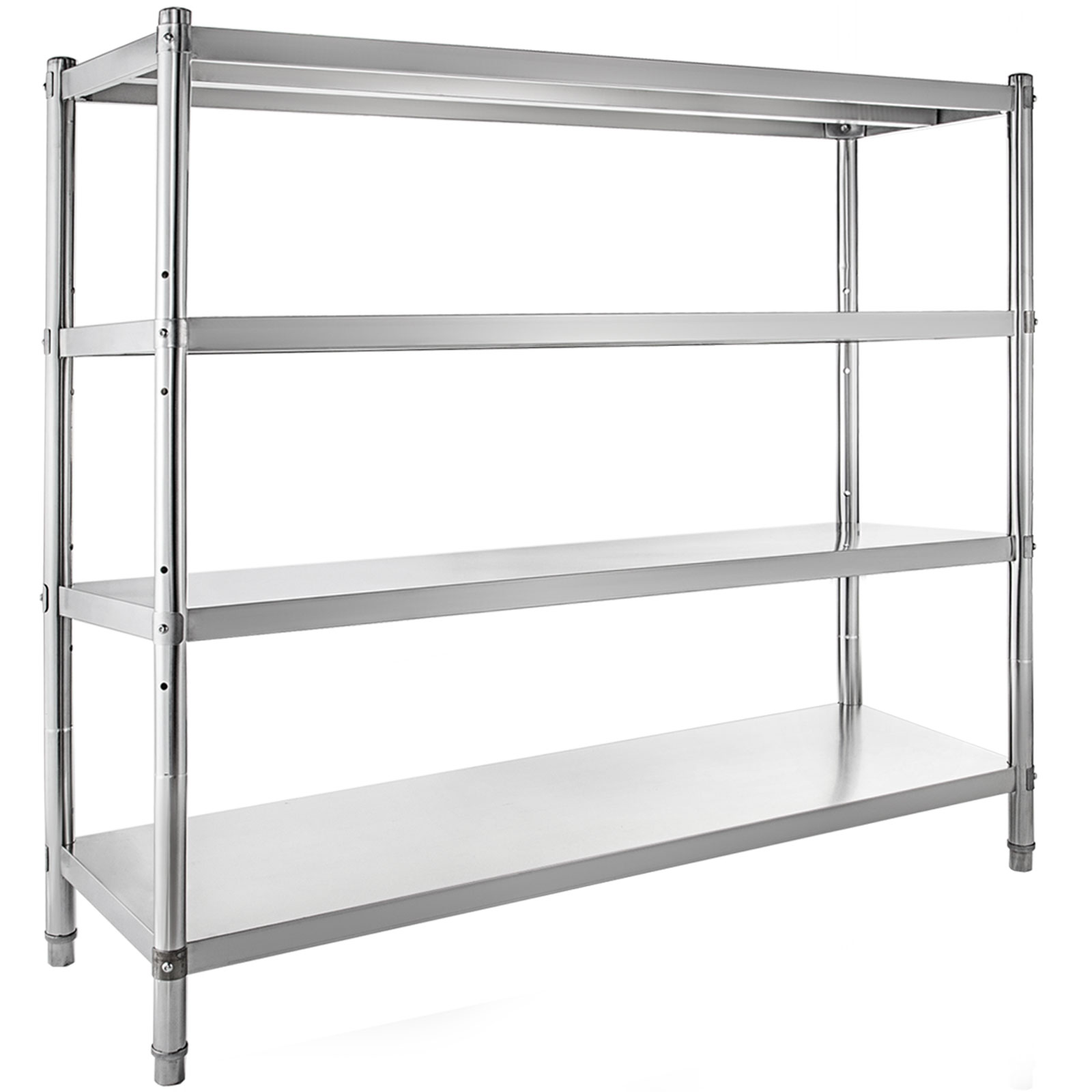 Kitchen Shelves Shelf Rack Stainless Steel Shelving Organizer Units 4/5 Tier 