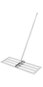 Lawn Leveler Tool,17 x 10 in,Stainless Steel