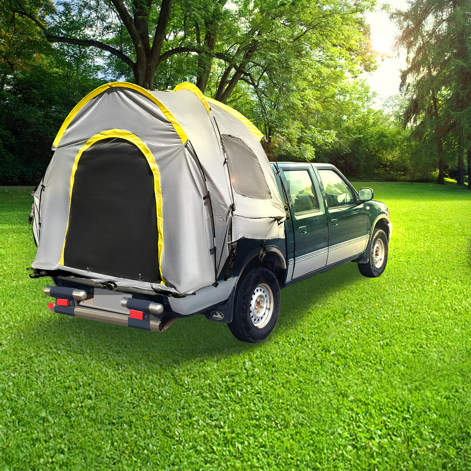 8' Pickup Tent Waterproof Outdoor Camping VEVOR Truck Tent Truck Bed Tent 5' 