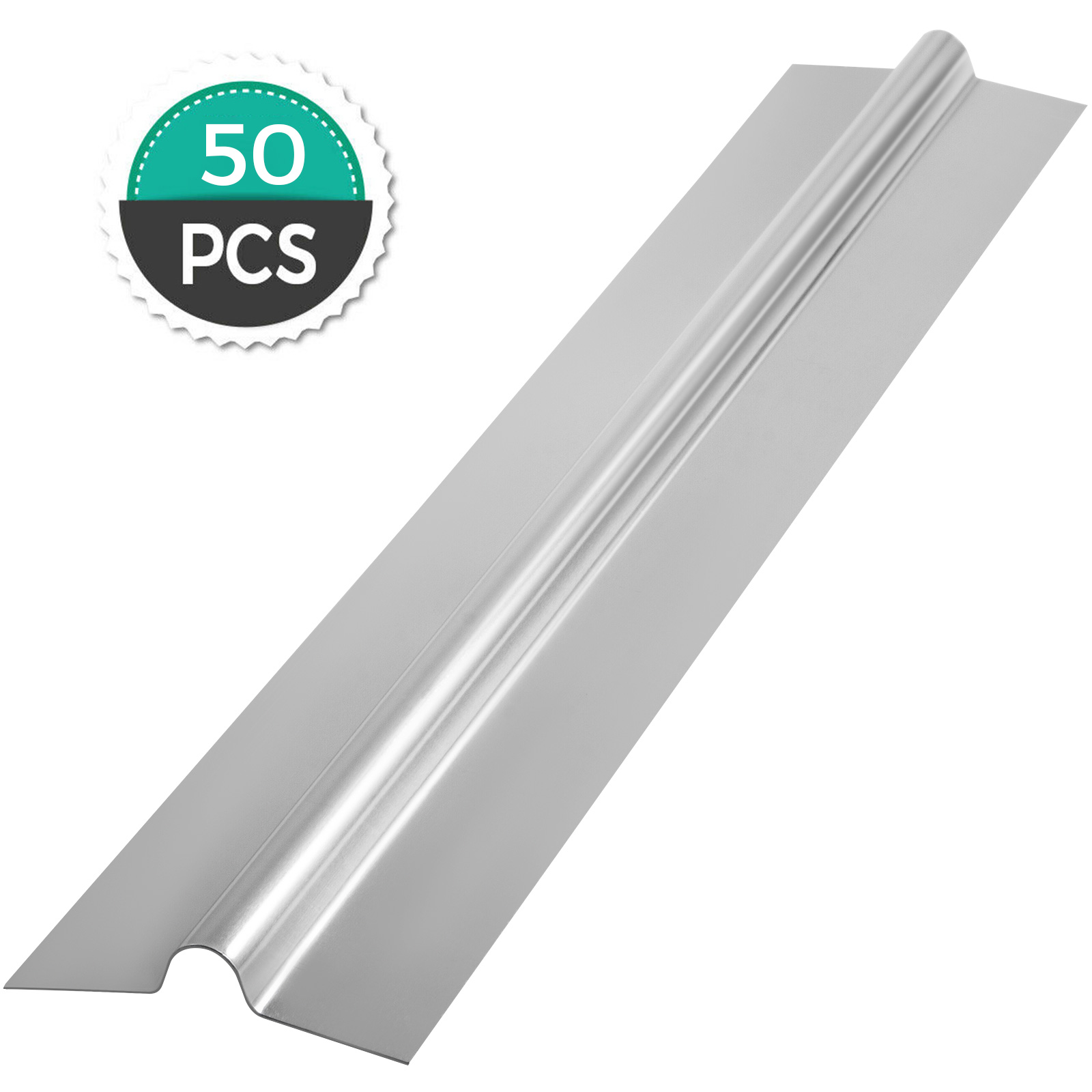 Aluminum Radiant Floor Heat Transfer Plates 4ft/2ft for 1/2" 3/8" PEX 50-300pcs 