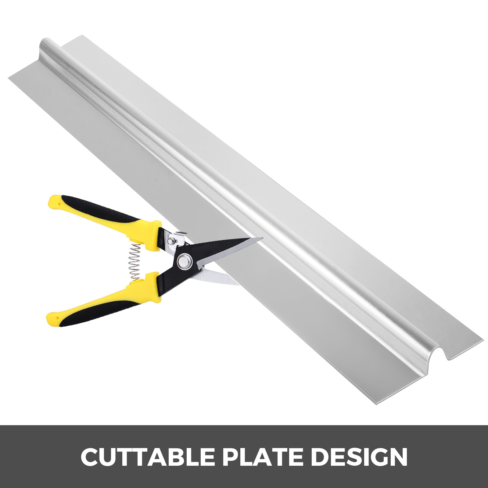 50-4' Aluminum Radiant Floor Heat Transfer Plates For 1/2" PEX Tubing 