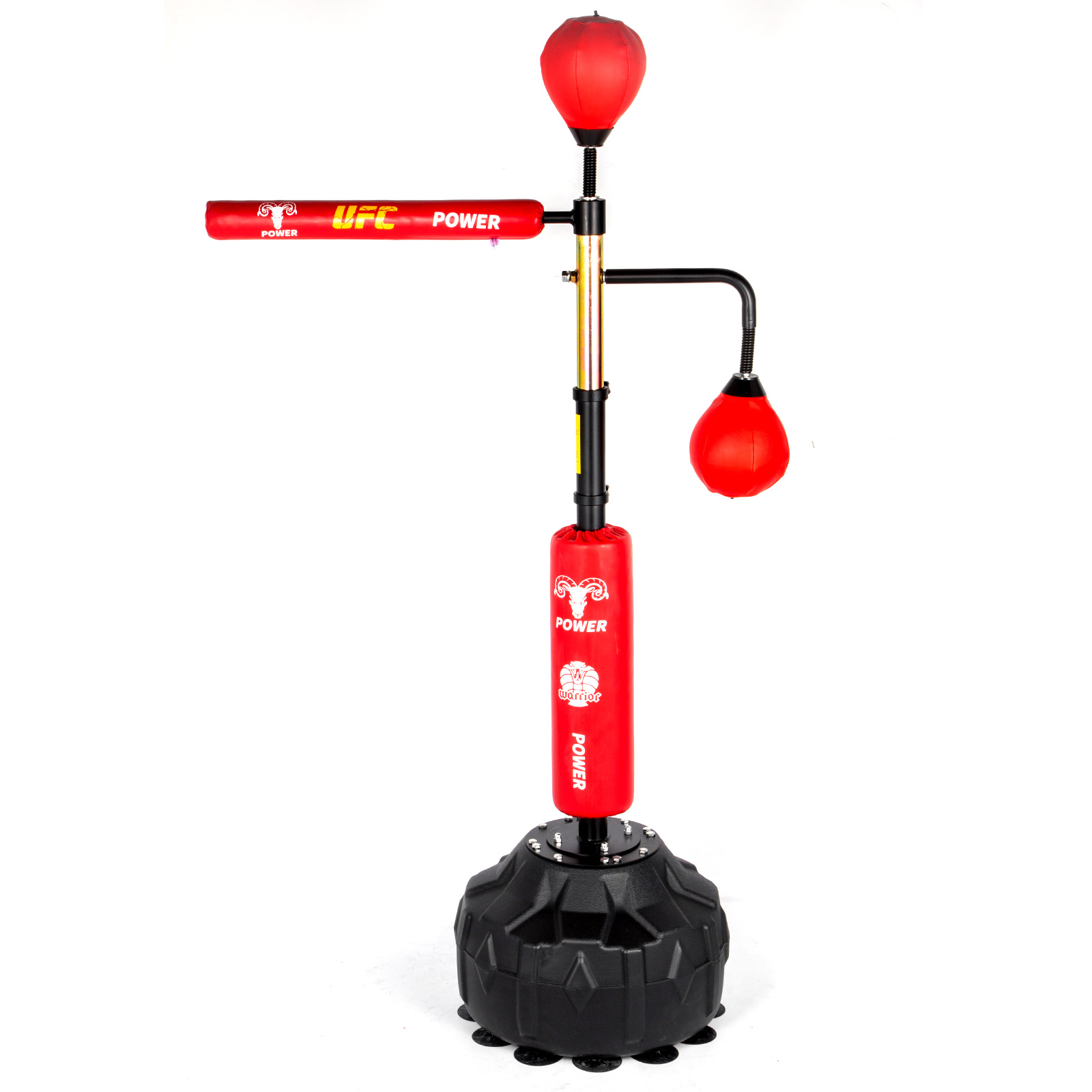 Boxing Spinning Bar Fitness Punching Ball Stand Adjustable Reflex Speed Training