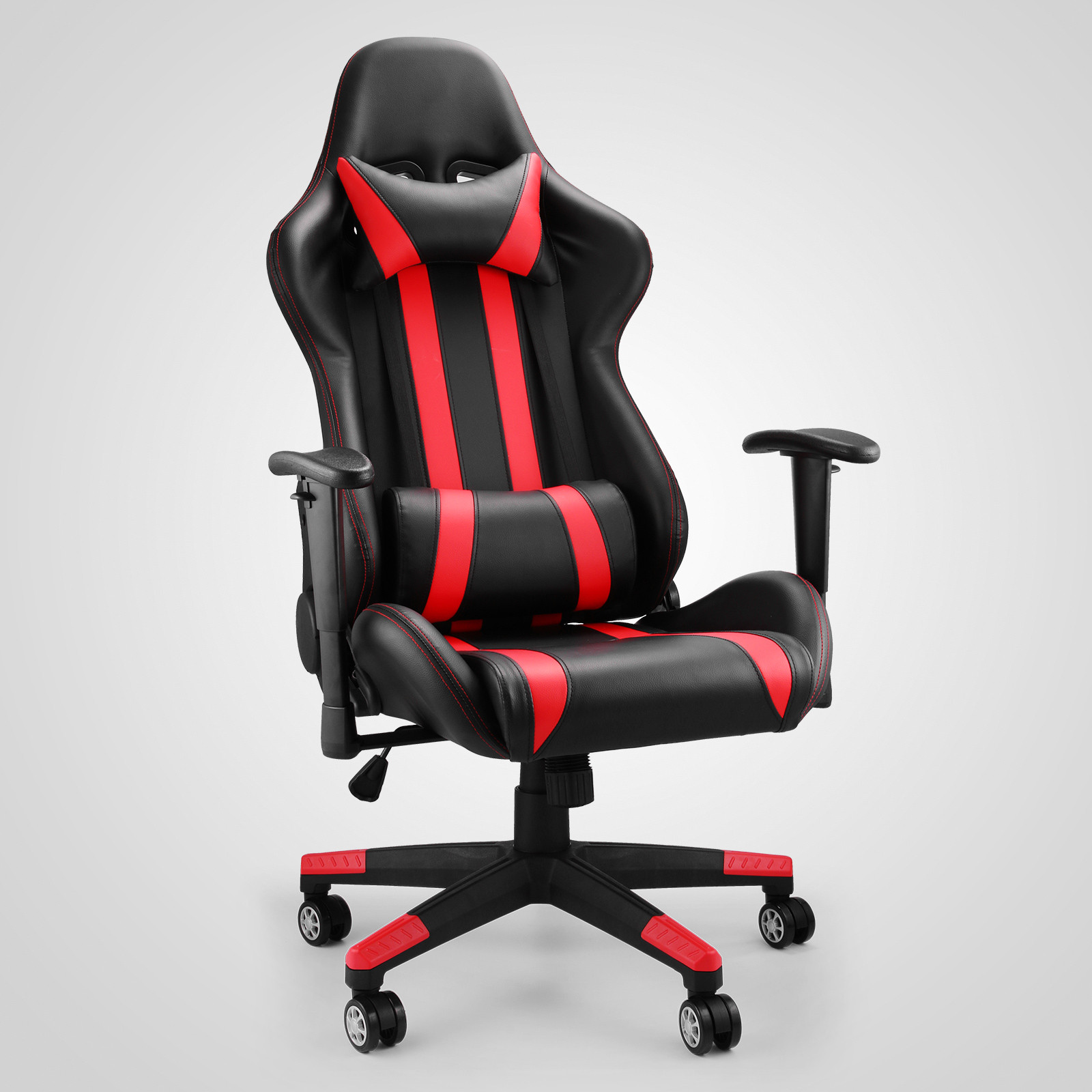 Black and Red Gaming Chair Office Chair Race Computer Game