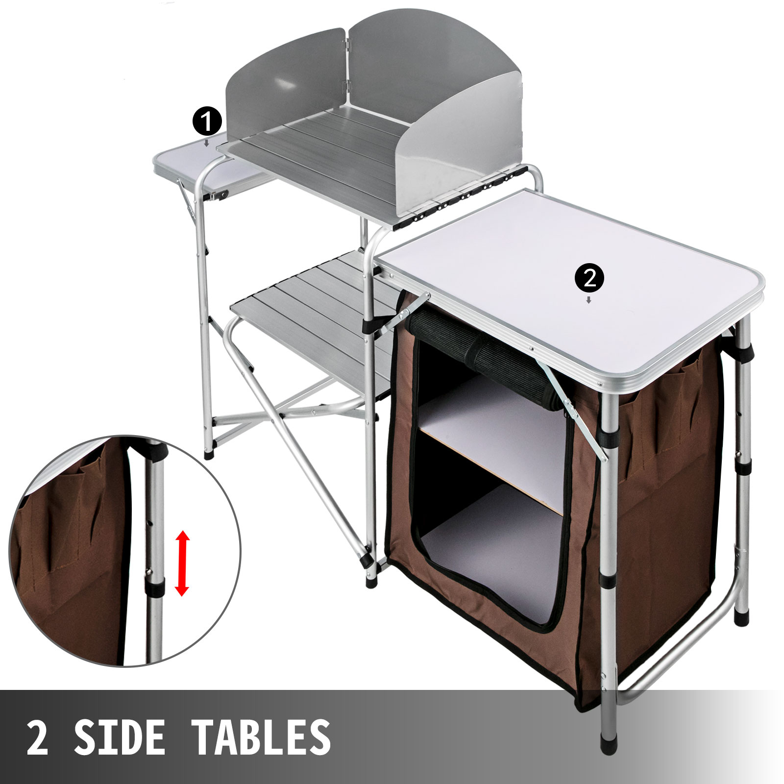 camping outdoor kitchen,Cook Table,foldable