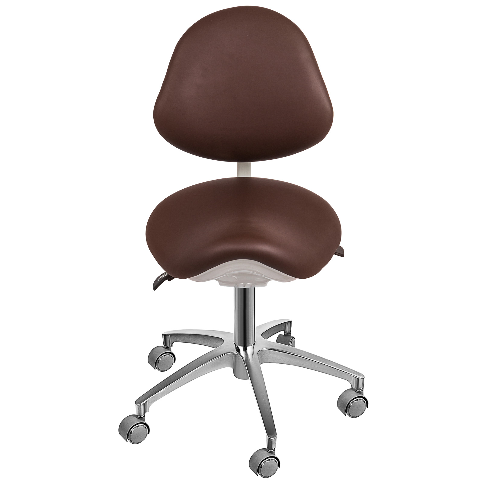 3 Colors Saddle Chair Adjustable Dental Stool Mobile