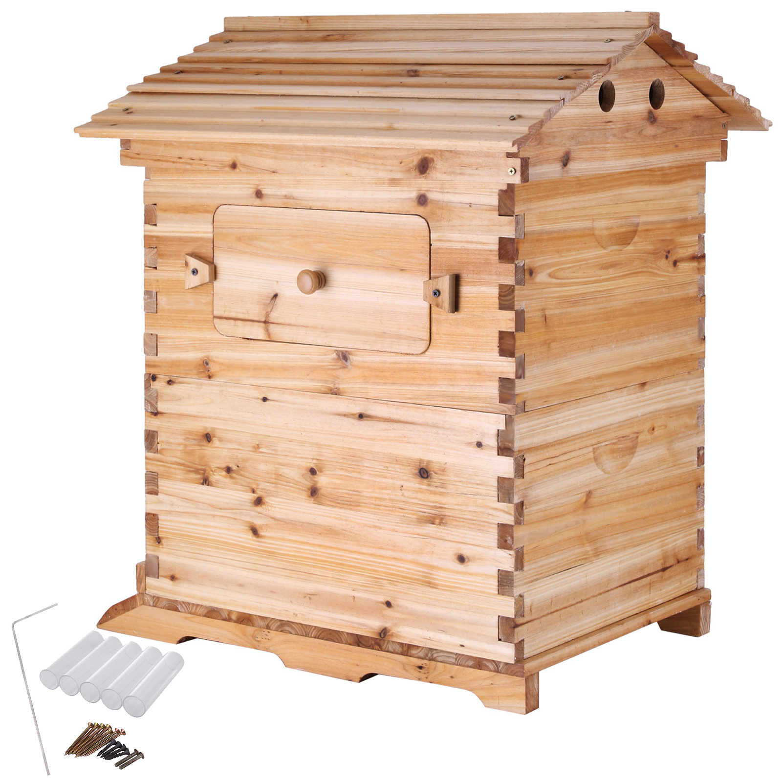 thumbnail 61 - 8 Styles Beehive Frames Beekeeping Bee Hive Honey Beehive Box Wood Box House