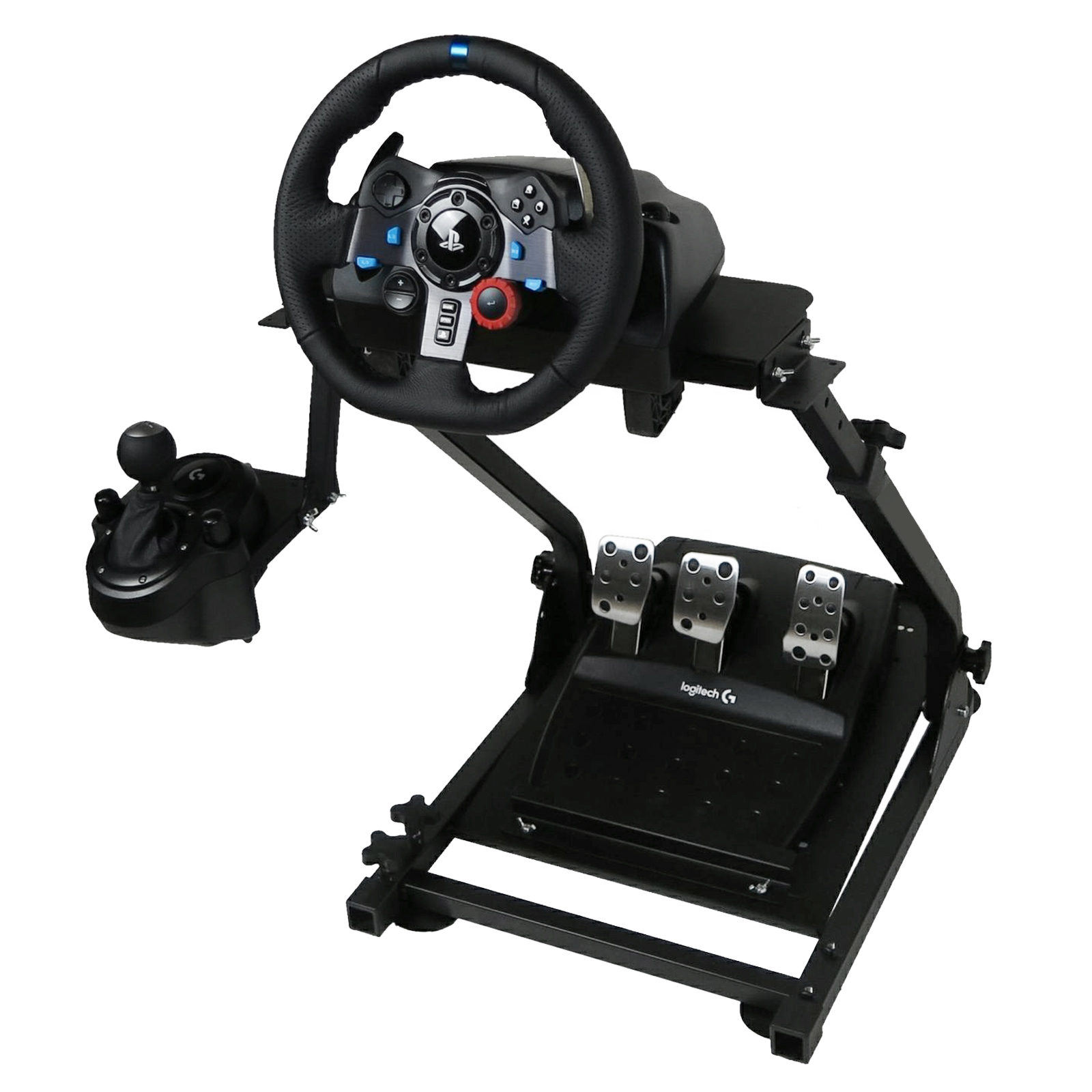 Racing Simulator Wheel Stand Logitech G29 Racing pedal plate any