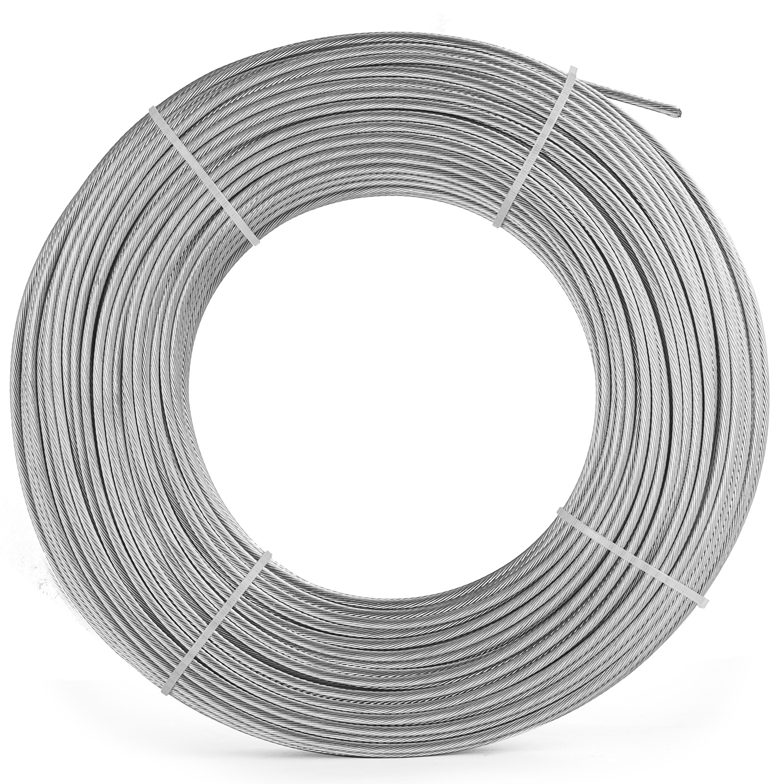 Stainless Steel Type 316 Wire Rope 7x7 100-1000FT Brand-new Outdoor Airline 