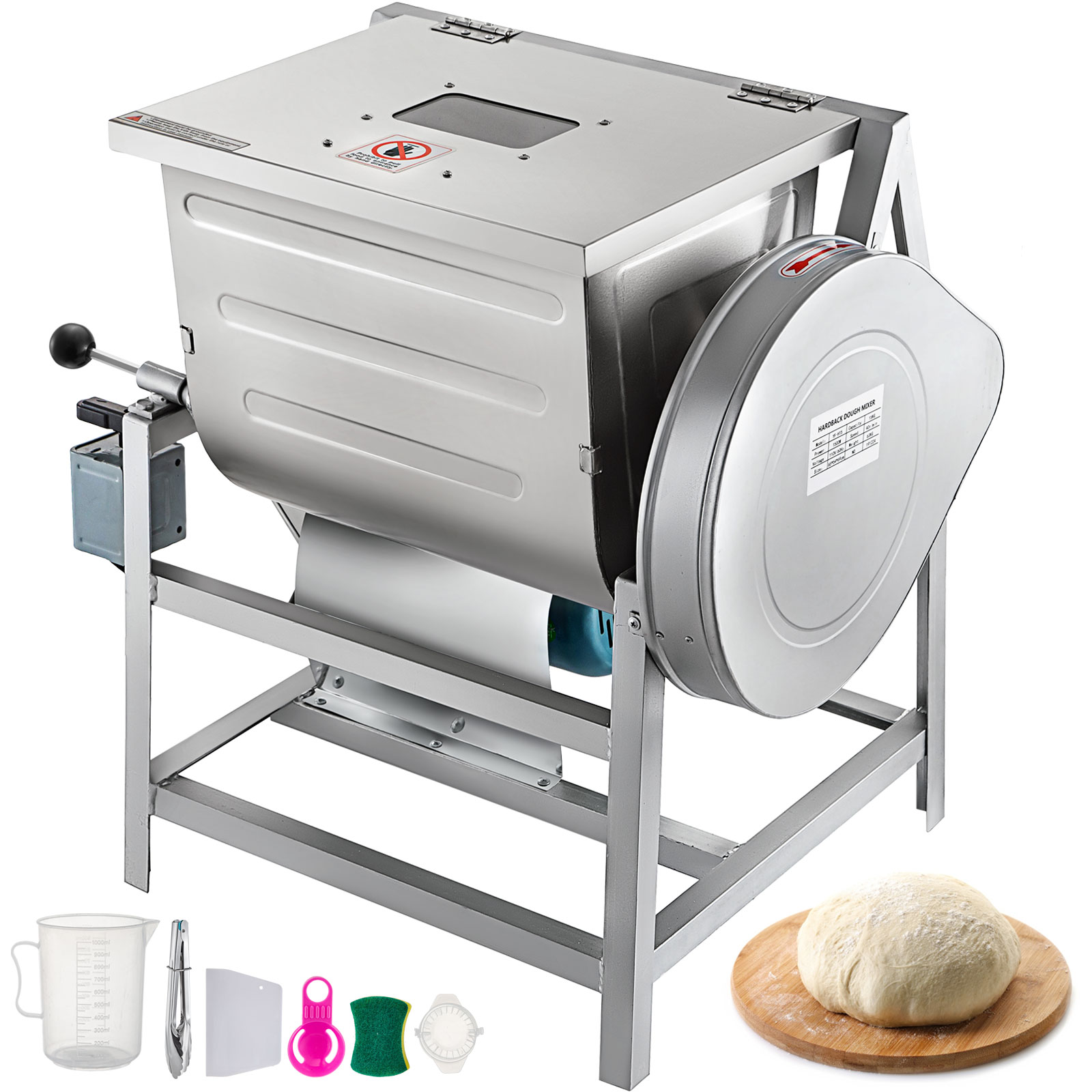 50QT Commercial 110V Electric Dough Mixer Mixing Machine Kitchen Equipment EBay