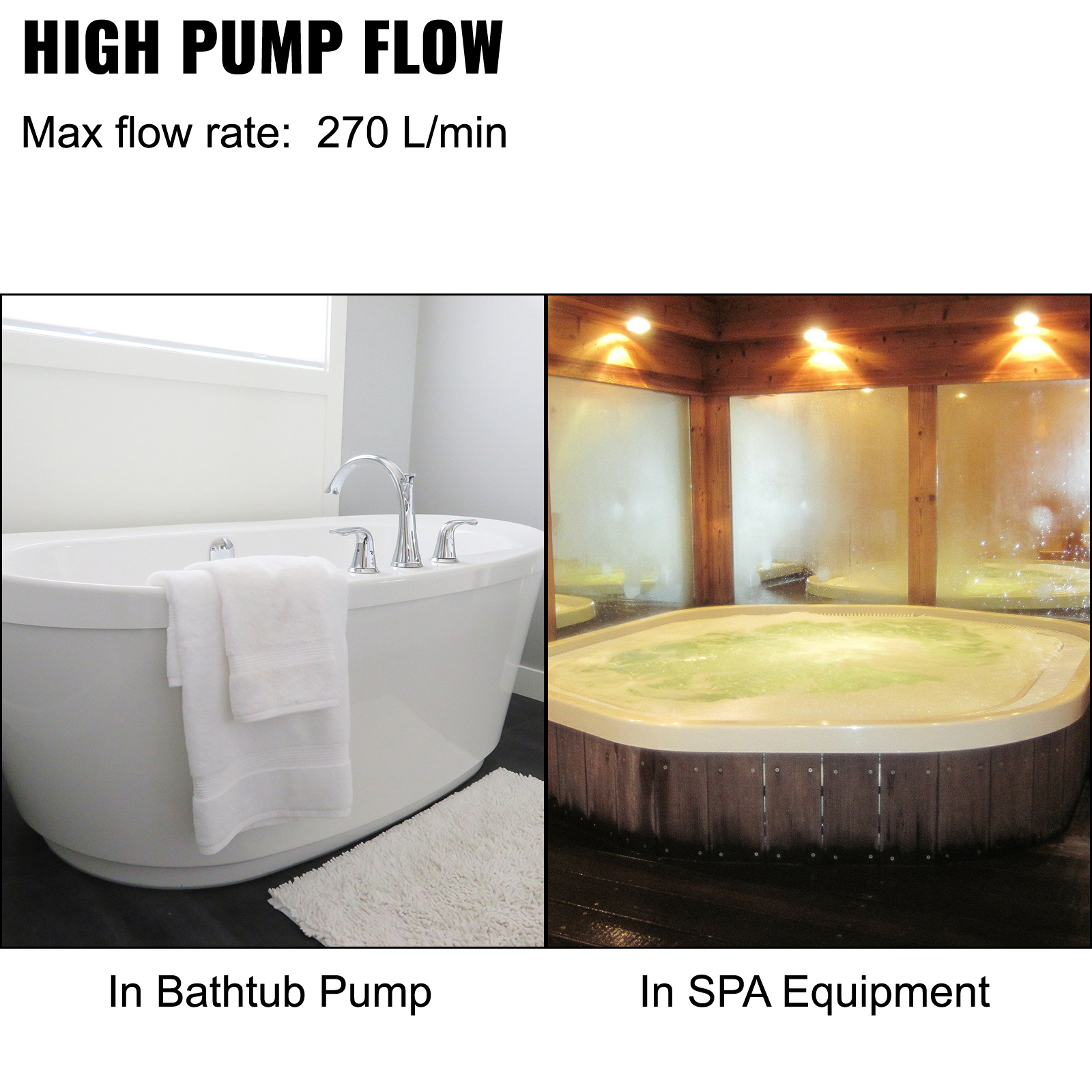 LX JA75 0.70HP Spa Pool Circulation Pump Hot Tub Whirlpool Bath Circ Pump 