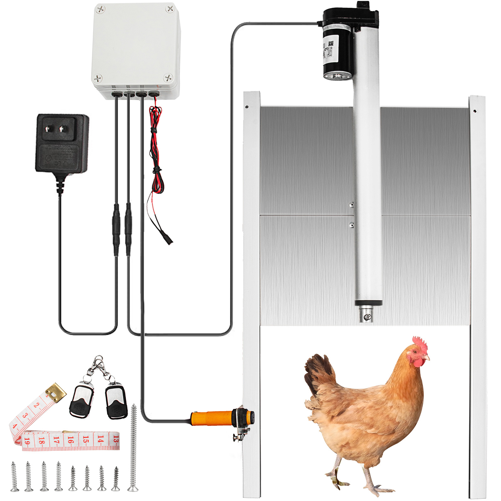Electric Henhouse Automatic Chicken Coop Door Opener  Guard Auto Door Opener 