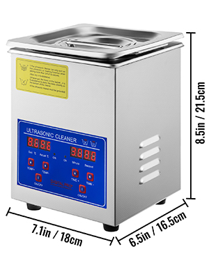 ultrasonic cleaner a100 2 VEVOR 1.3L 2L 3L 6L 10L 15L 22L 30L Ultrasonic Cleaner Lave-Dishes Portable Washing Machine Diswasher Ultrasound Home Appliances