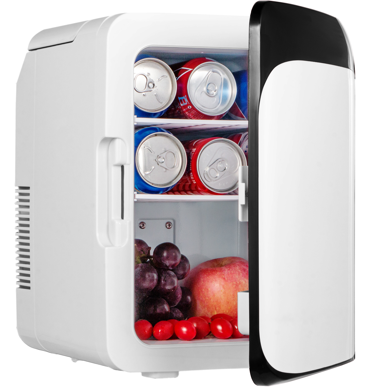 Bewinner Mini-Kühlschrank, 4 Liter Tragbarer Thermoelektrischer Kühler und  Wärmer, Kompakter Reisekühlschrank, Persönlicher Kühlschrank für