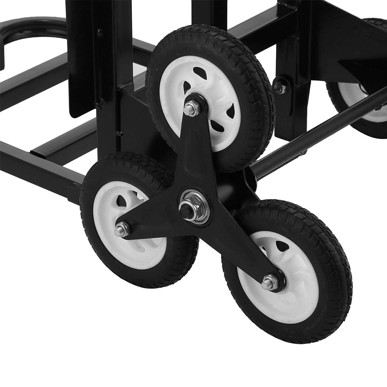Portable Stair Climbing Folding Cart Climb AllTerrain Up To 420lb 6 Wheels eBay