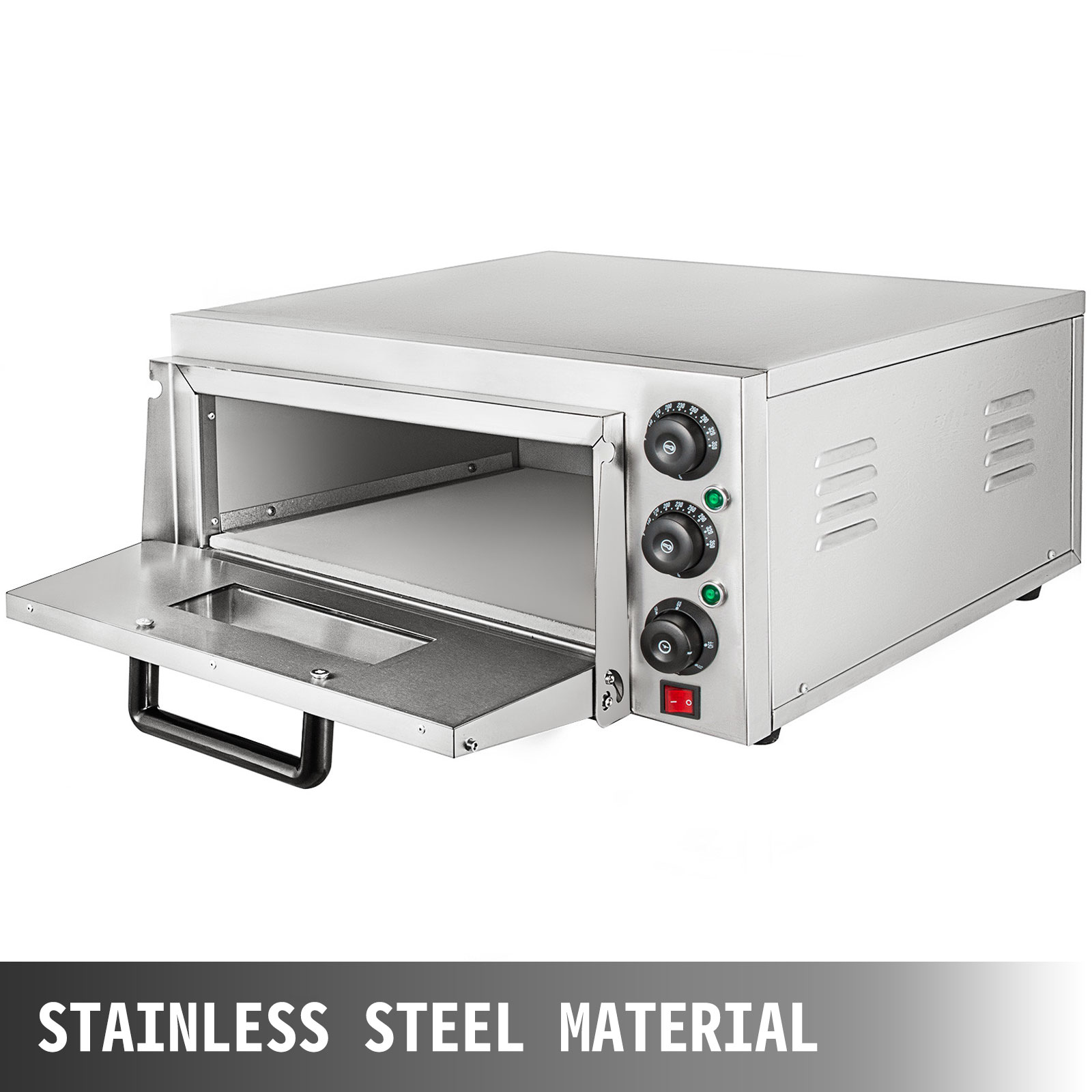 Pizza 220V Details about   Commercial Use Electric Pizza Oven With Timer for Making Bread Cake