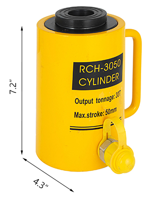 hydraulic cylinder jack,30 T, 50 mm