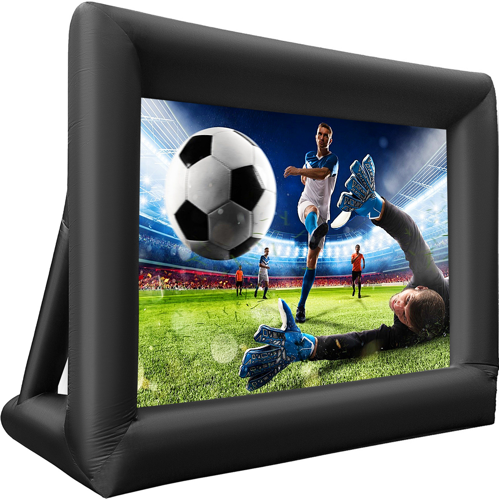 Inflatable movie screen,oxford fabric,6m