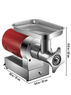 Meat Grinder, Red, 850W