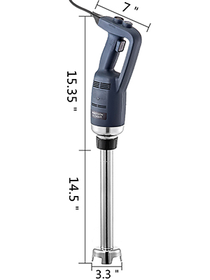 commercial immersion blender, 500w, variable speed