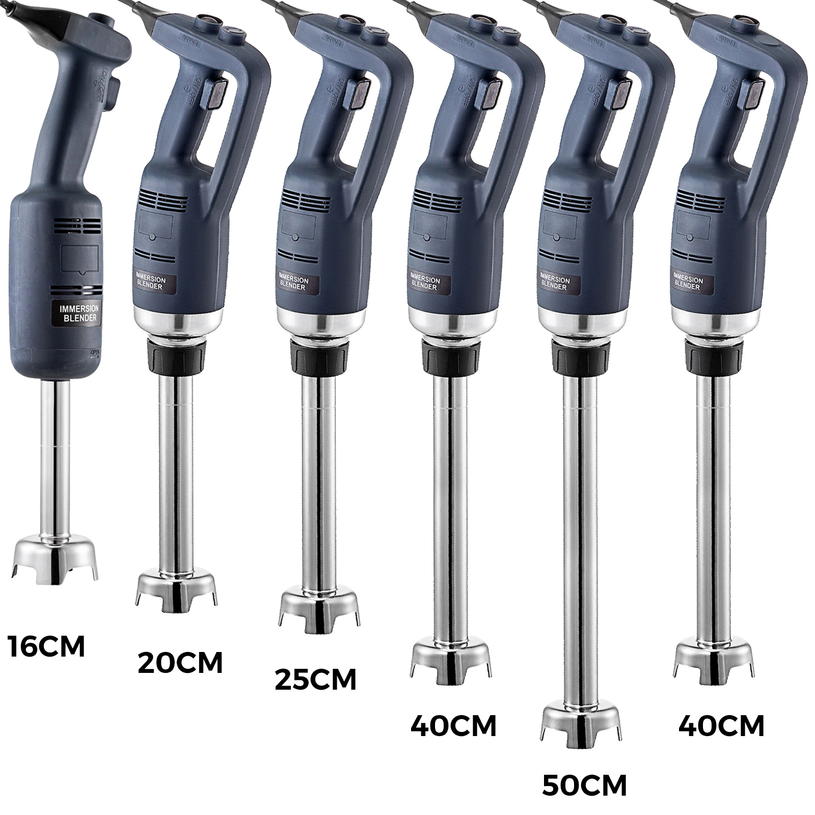 commercial immersion blender, 500w, constant speed