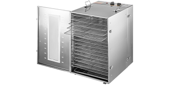 Food Dehydrator Machine,6 Trays,Stainless Steel