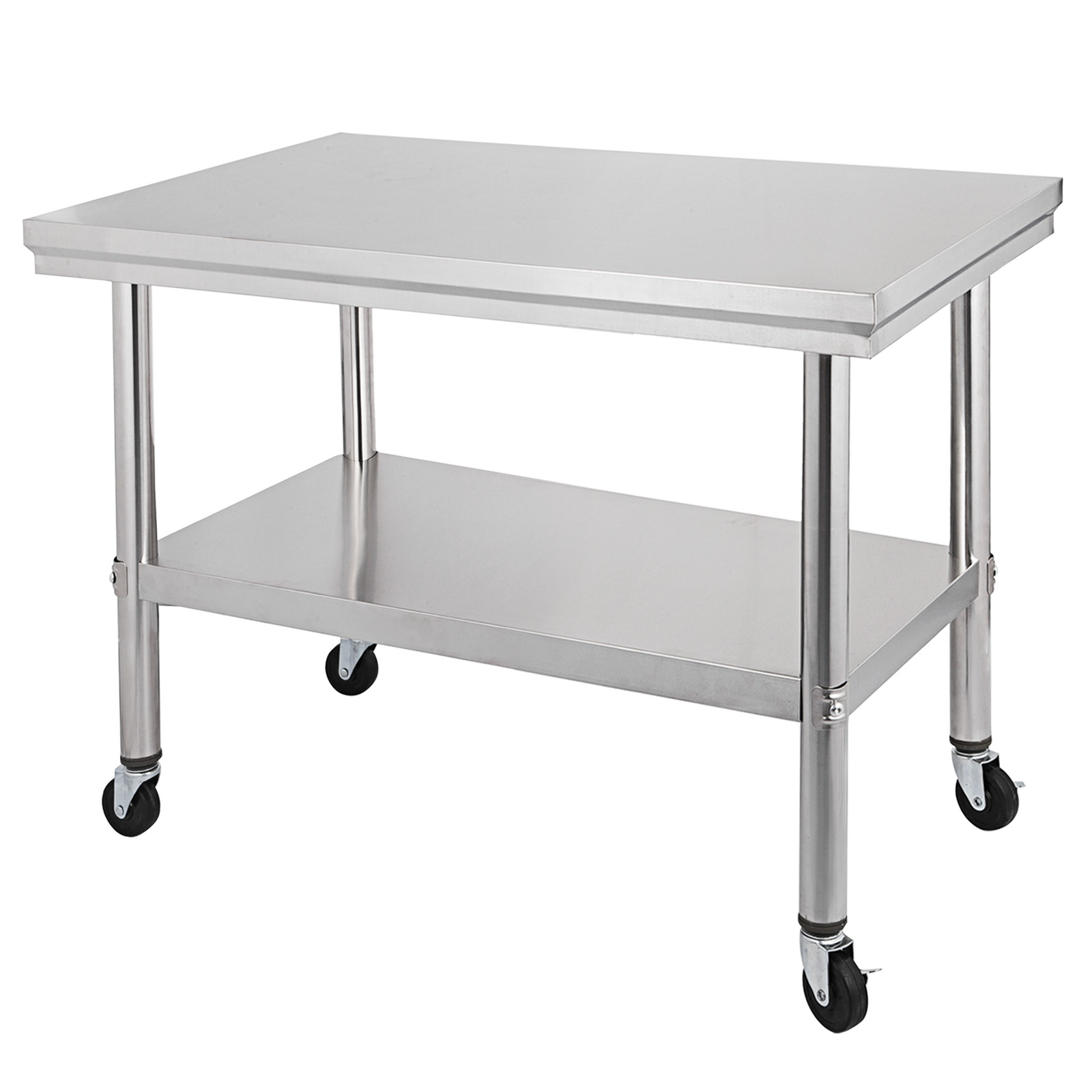 Stainless Steel Work Bench Kitchen Catering Food Prep 
