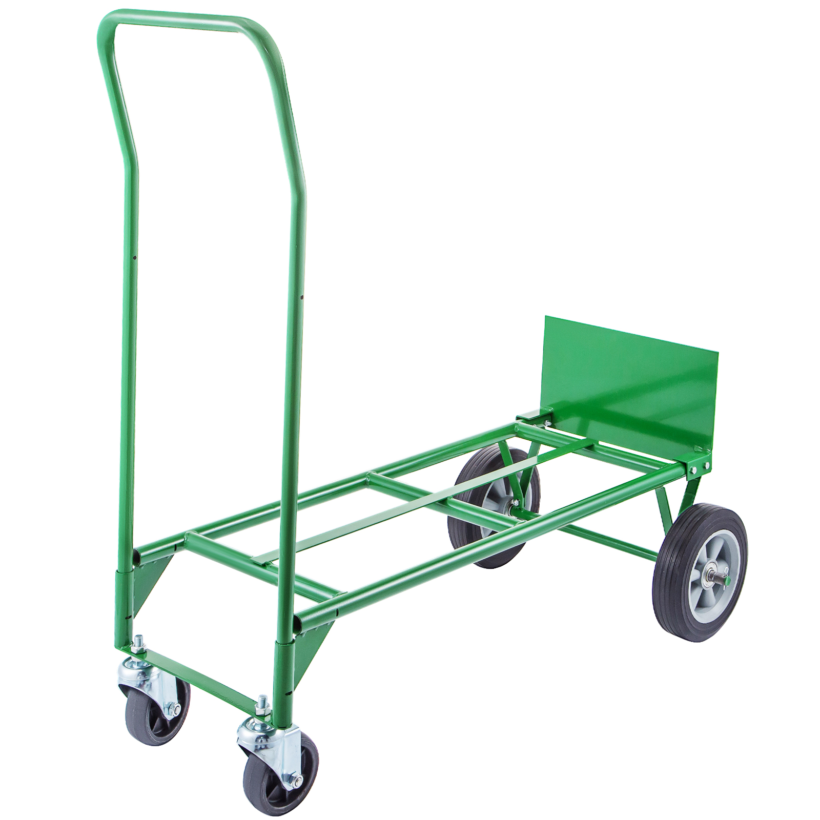 2 in 1 Convertible Hand Truck and Dolly Swivel Casters 400 Lbs Capacity Green for sale online 