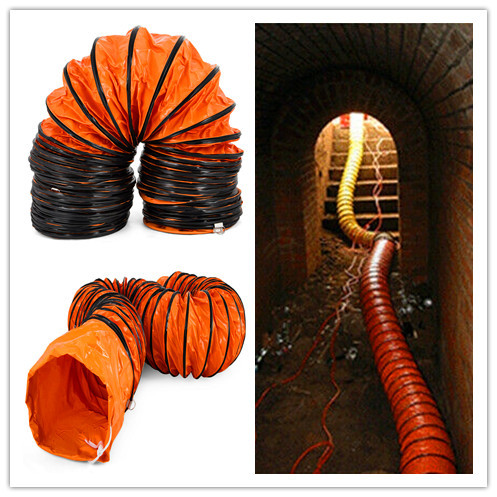 Flexible Duct Hosing ⌀8/10/12 Inch L16~32FT 5m for Exhaust Fan 7.6m USA 