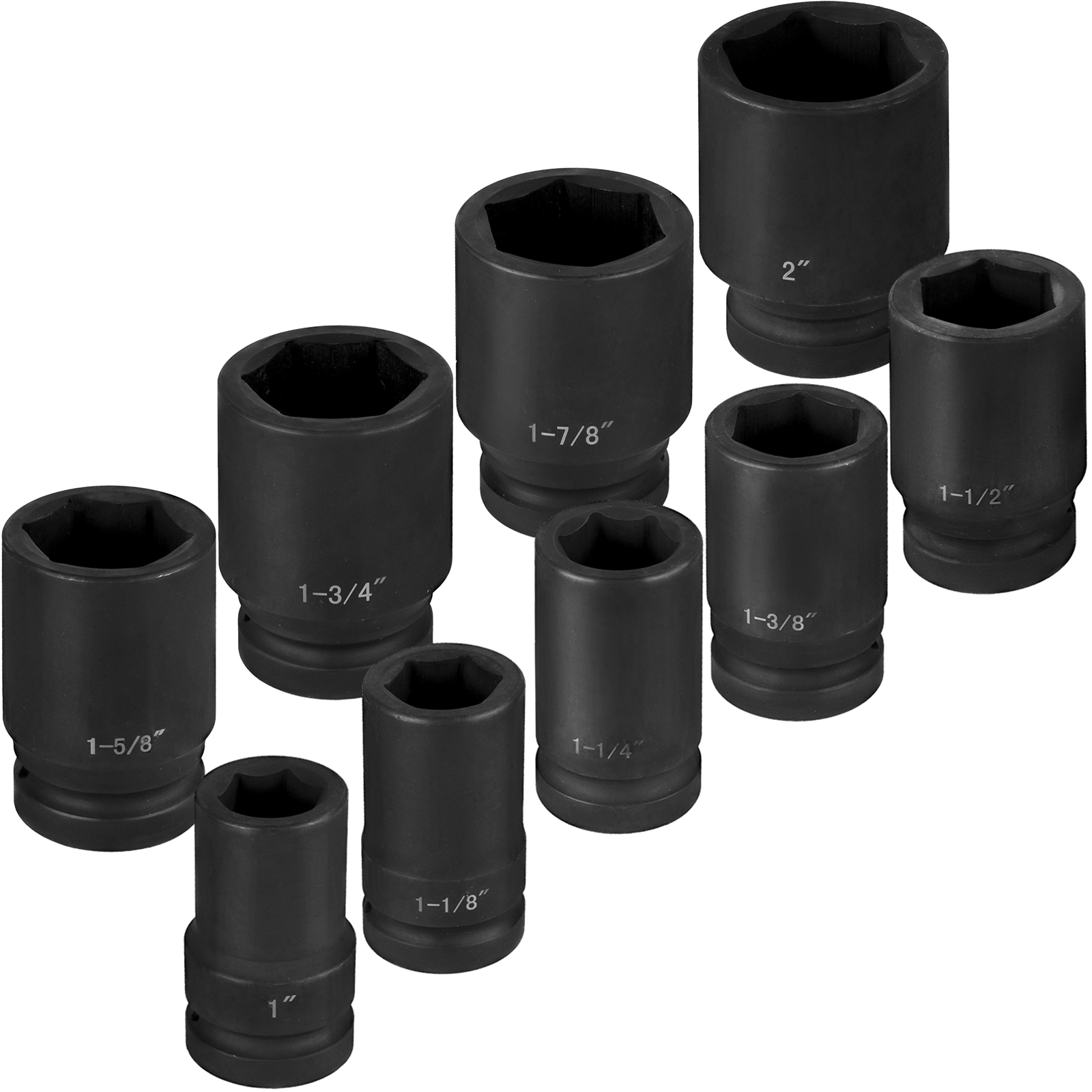 Impact Sockets, 3/4 Inches, 21 Piece