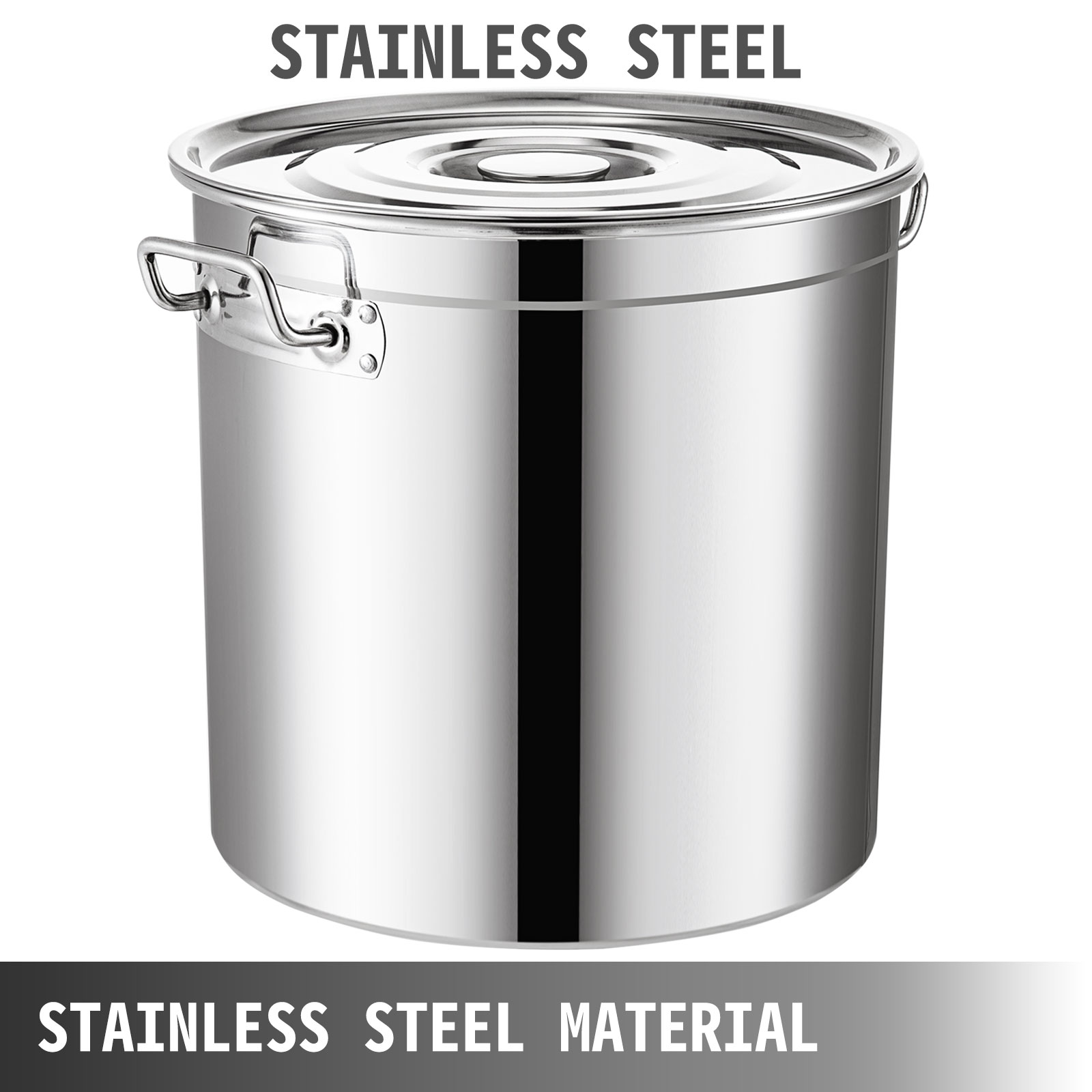 180 QT Stock Pot Brewing Beer Kettle Heavy Duty  High Quality Stainless Steel