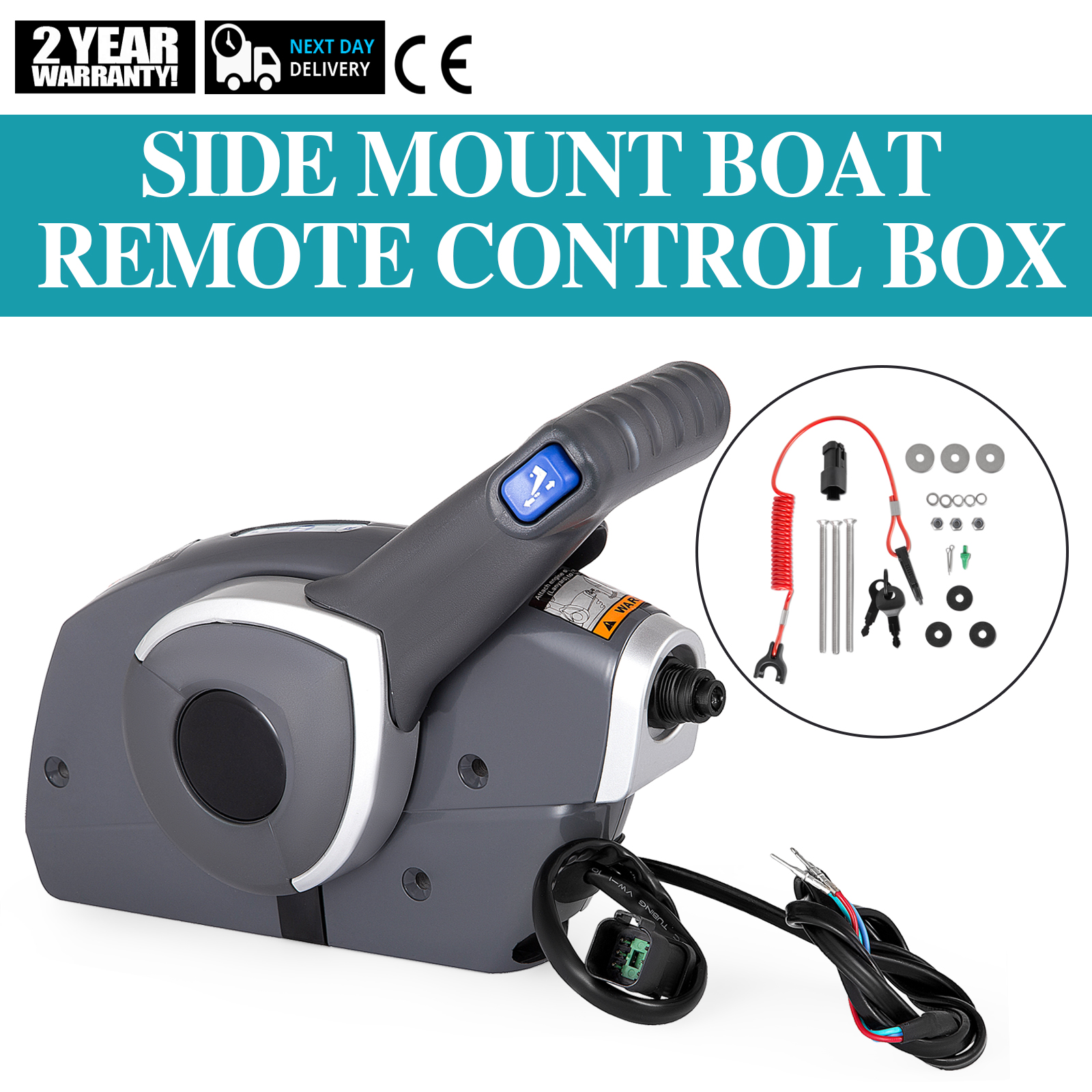 Sale Motor Outboard Remote Control Box Throttle /&Shift For BRP Johnson Evinrude