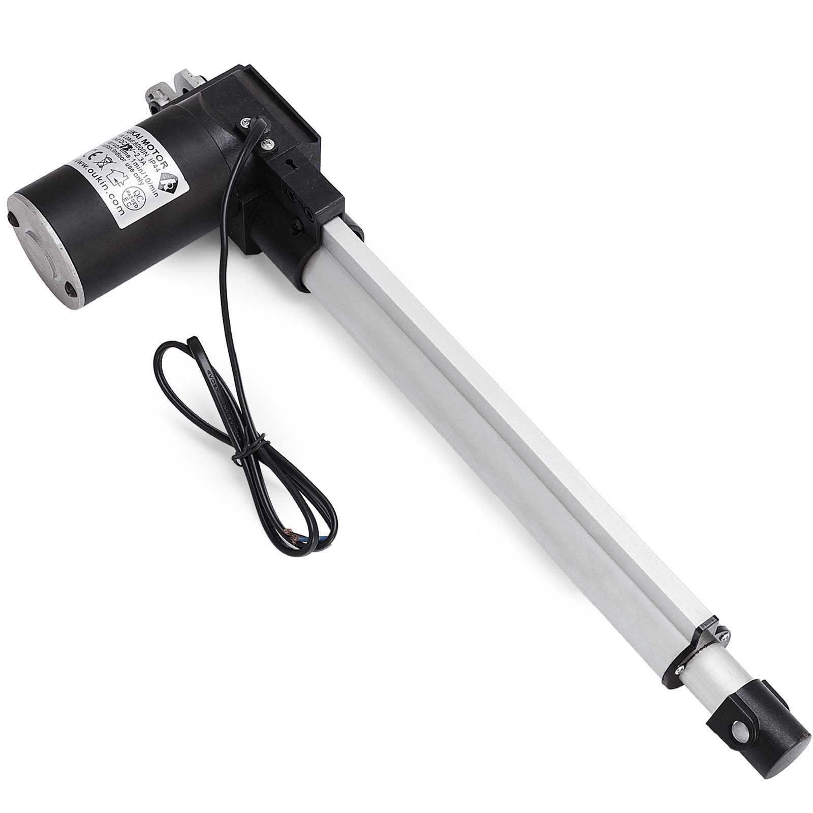 12" Stroke Linear Actuator 1320LBS Cylinder Lift Electric DC Motor Stroke 