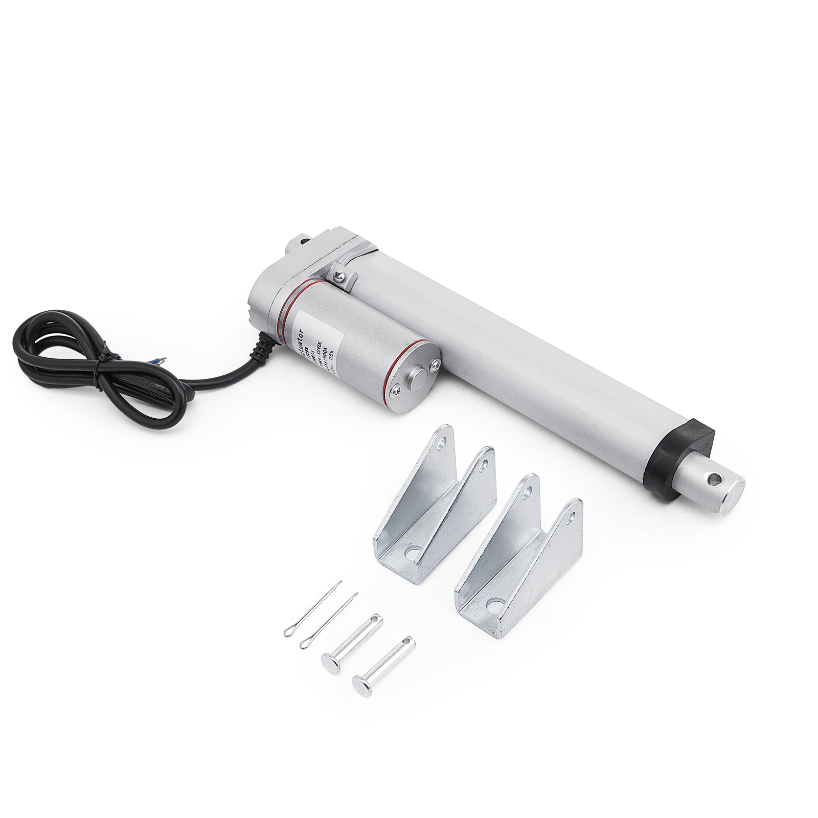 2"-12" Inch Silver Linear Actuator Stroke 225 Pound Max Lift Output 900N Auto US 