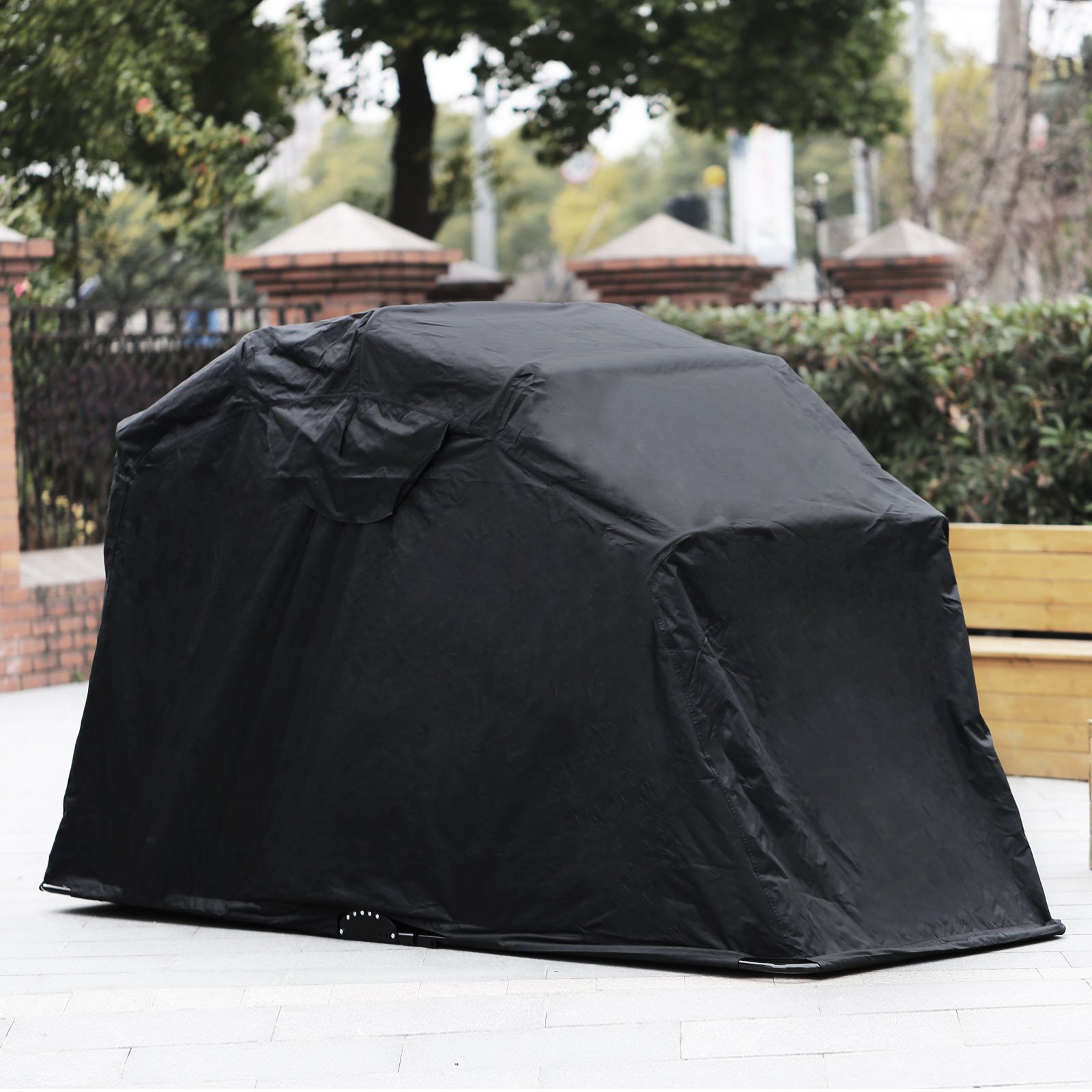 Vevor Motorcycle Cover Rain Waterproof Shelter Tent 120055 Hoods For