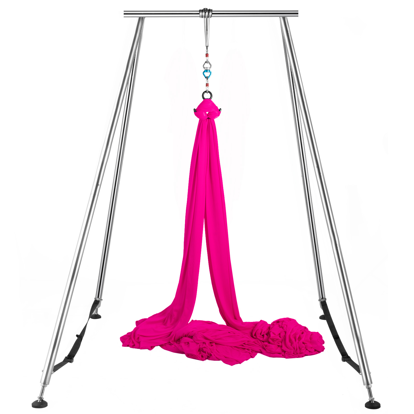 Aerial Trapeze Stand Portable Bracket Yoga Swing Frame Home 20ft Aerial Hammock 