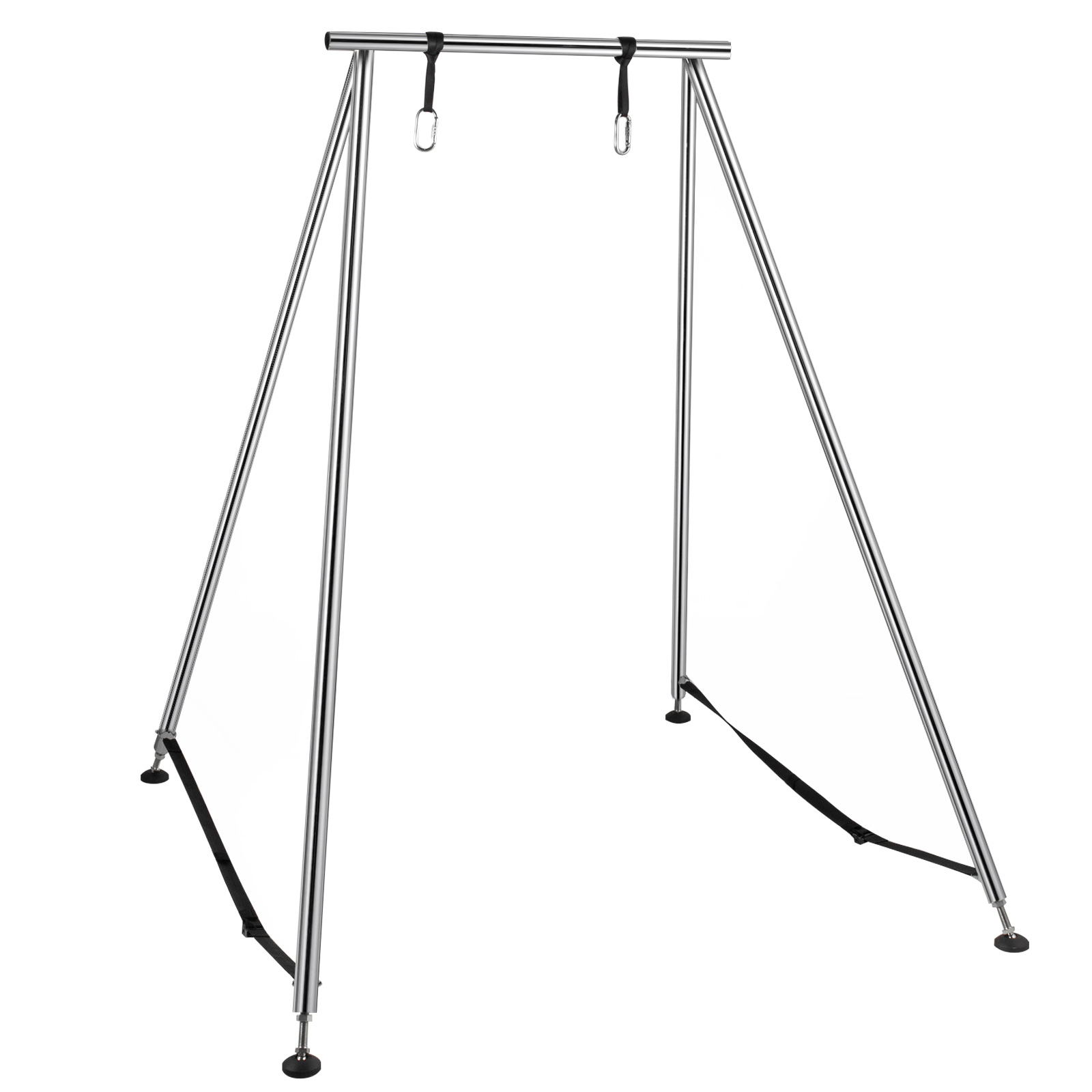 Aerial Swing Frame - Steel Freestanding Yoga Stand Support up to 550 LBs -  Perfect Fitness Equipment Stand for Hooks, Hammocks, Silk, Lyra, Punching