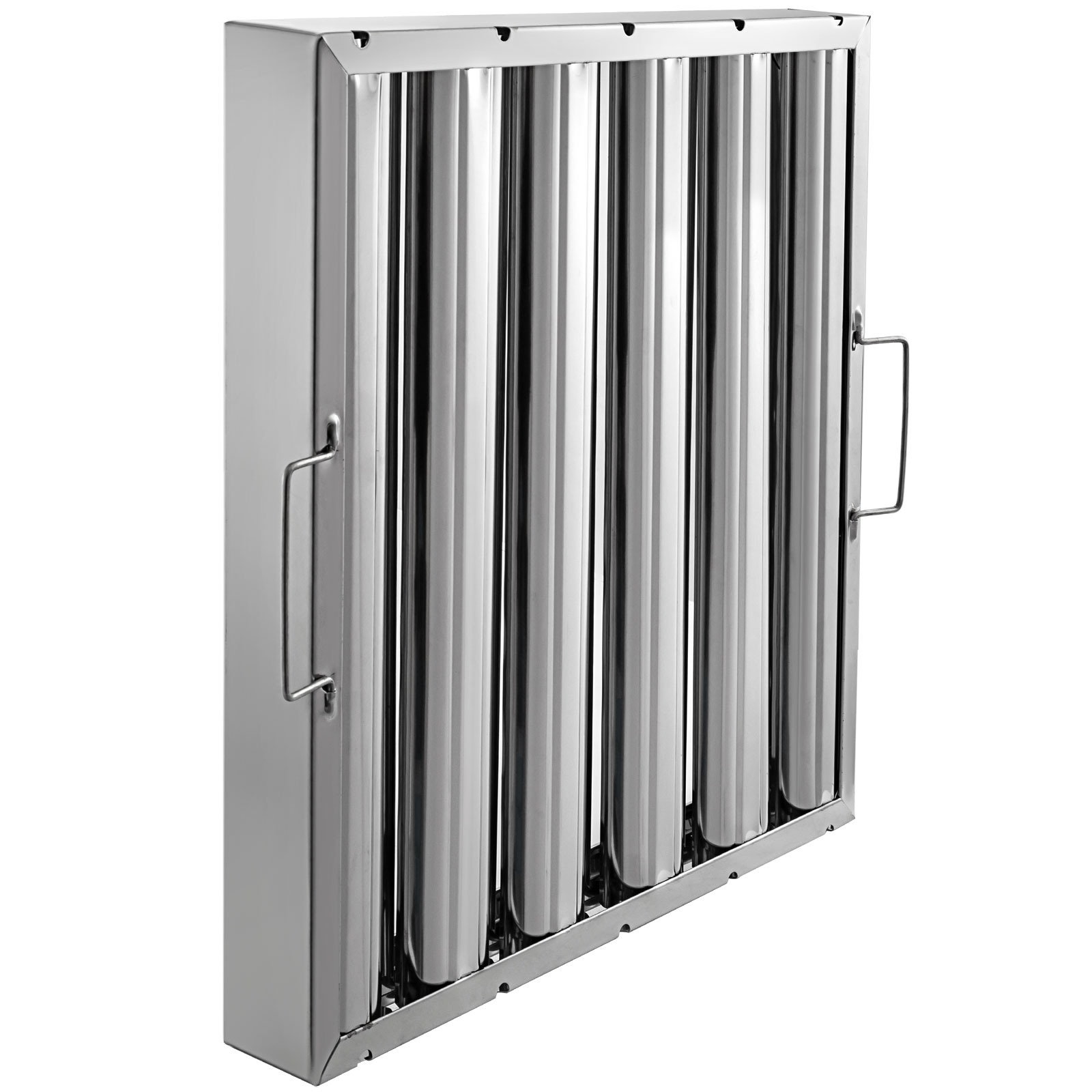 Details about   6-Serv-Ware Stainless Steel Baffle Filter-16" x 25"-F1625S-Hood-Grease 