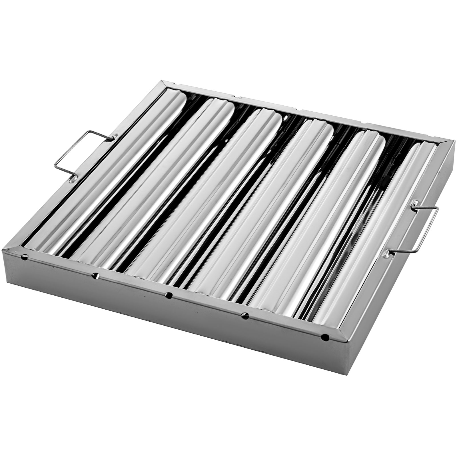 6 PACK Commercial Kitchen Stainless Steel Exhaust Hood Vent Grease Filter Baffle 