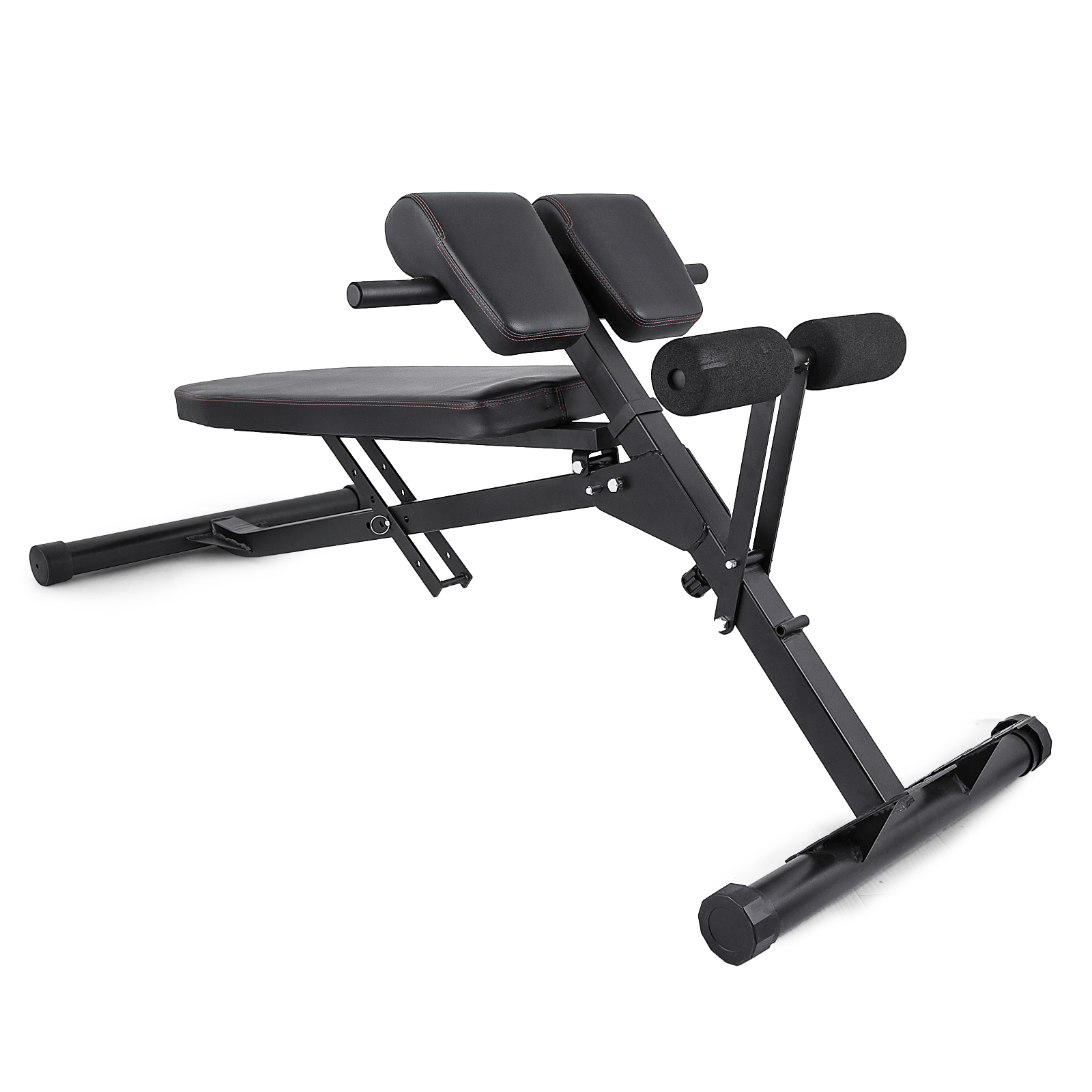 Fitness Hyper Extension Bench Roman Chair Sit Up Crunches