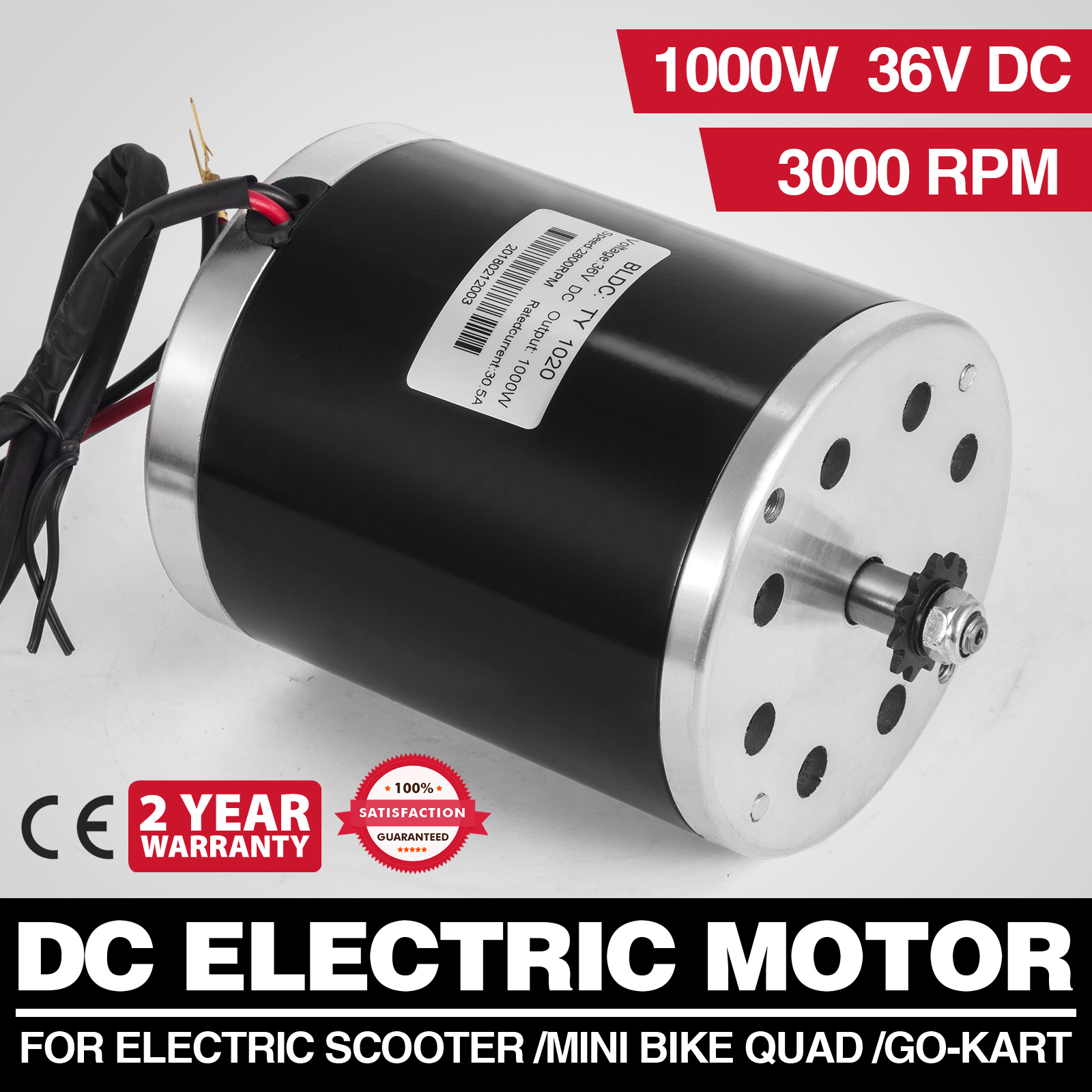 MOT4265 NEW Reliance 1/2 HP T56S1005A ME56C Frame Power Matched DC Motor 